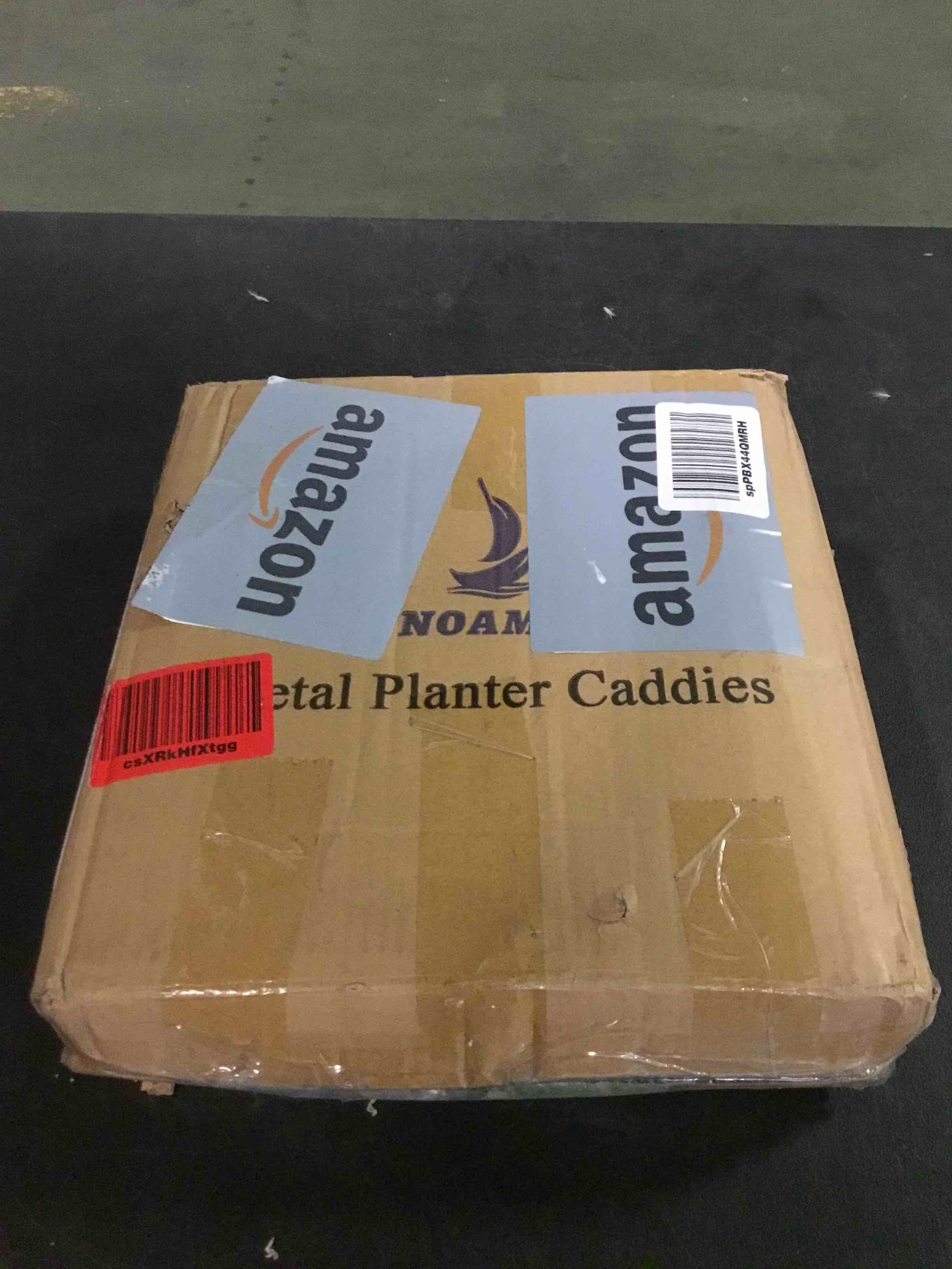 Metal Plant Stand 2 Tier Indoor Outdoor, Tall Flower Pot Shelf