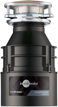 NEW InSinkErator Badger 1XL Garbage Disposal 1/3 H