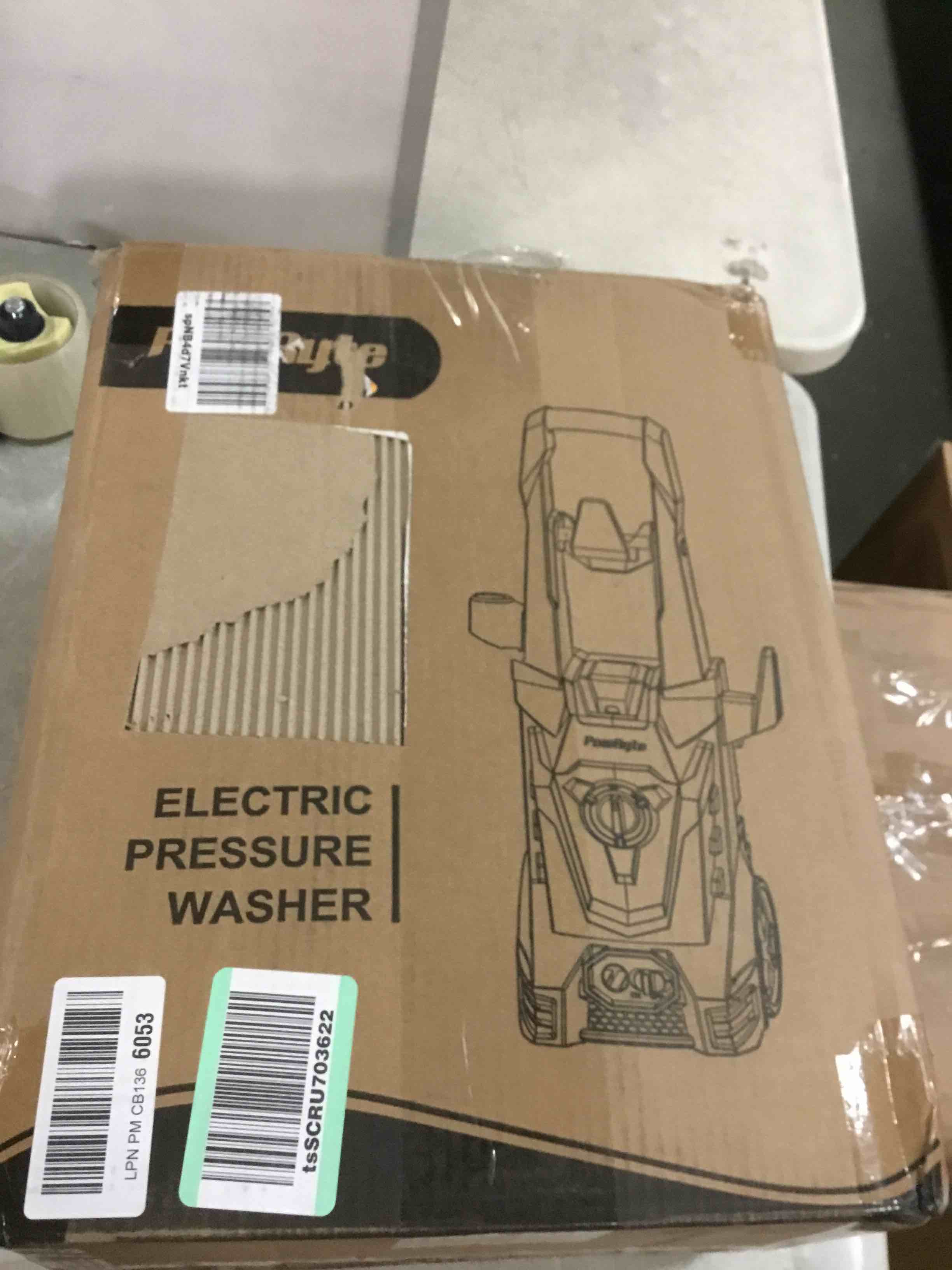 PowRyte Electric Pressure Washer, Foam Cannon, 4 Different Pressure