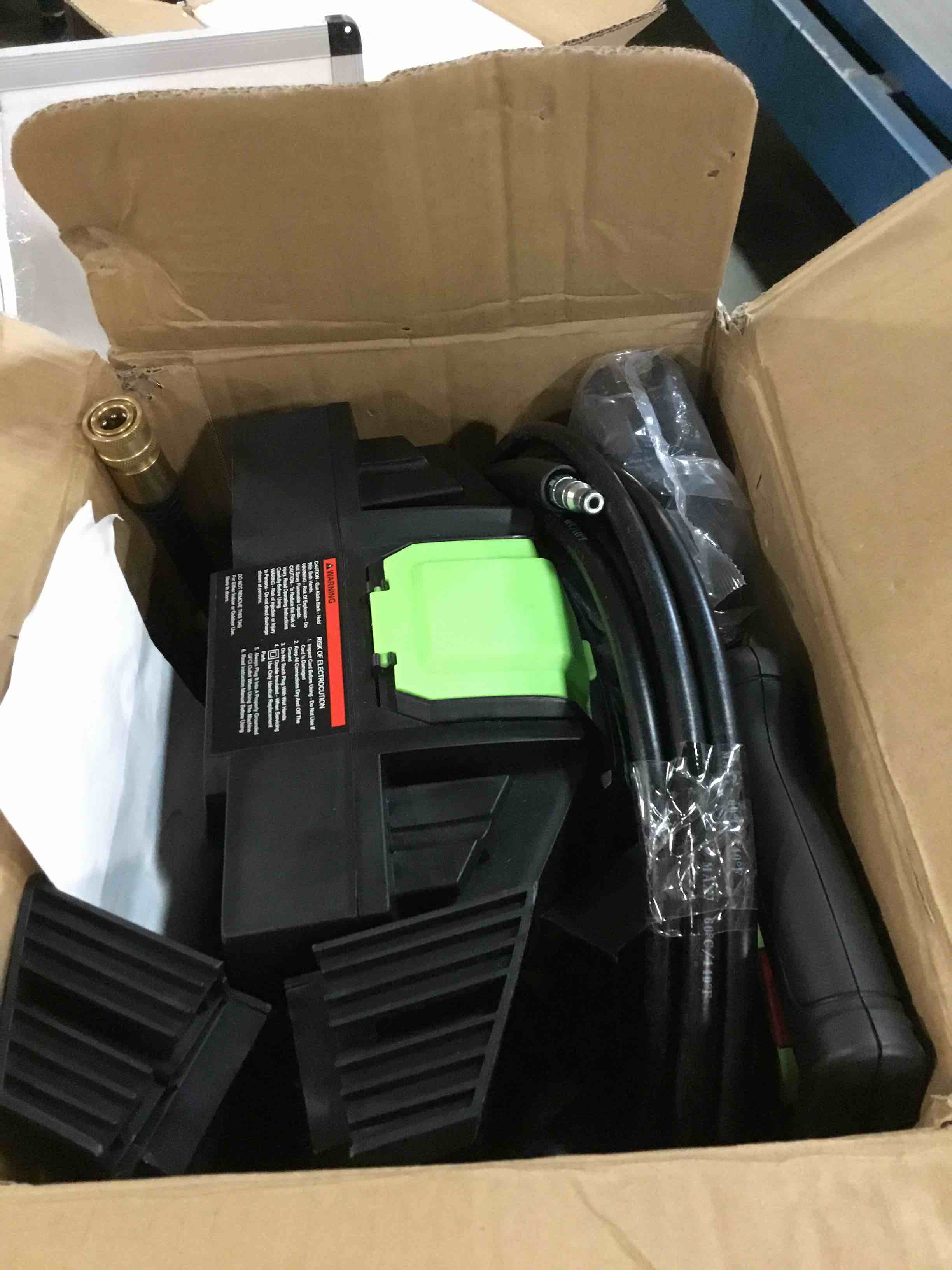 PowRyte Electric Pressure Washer, Foam Cannon, 4 Different Pressure