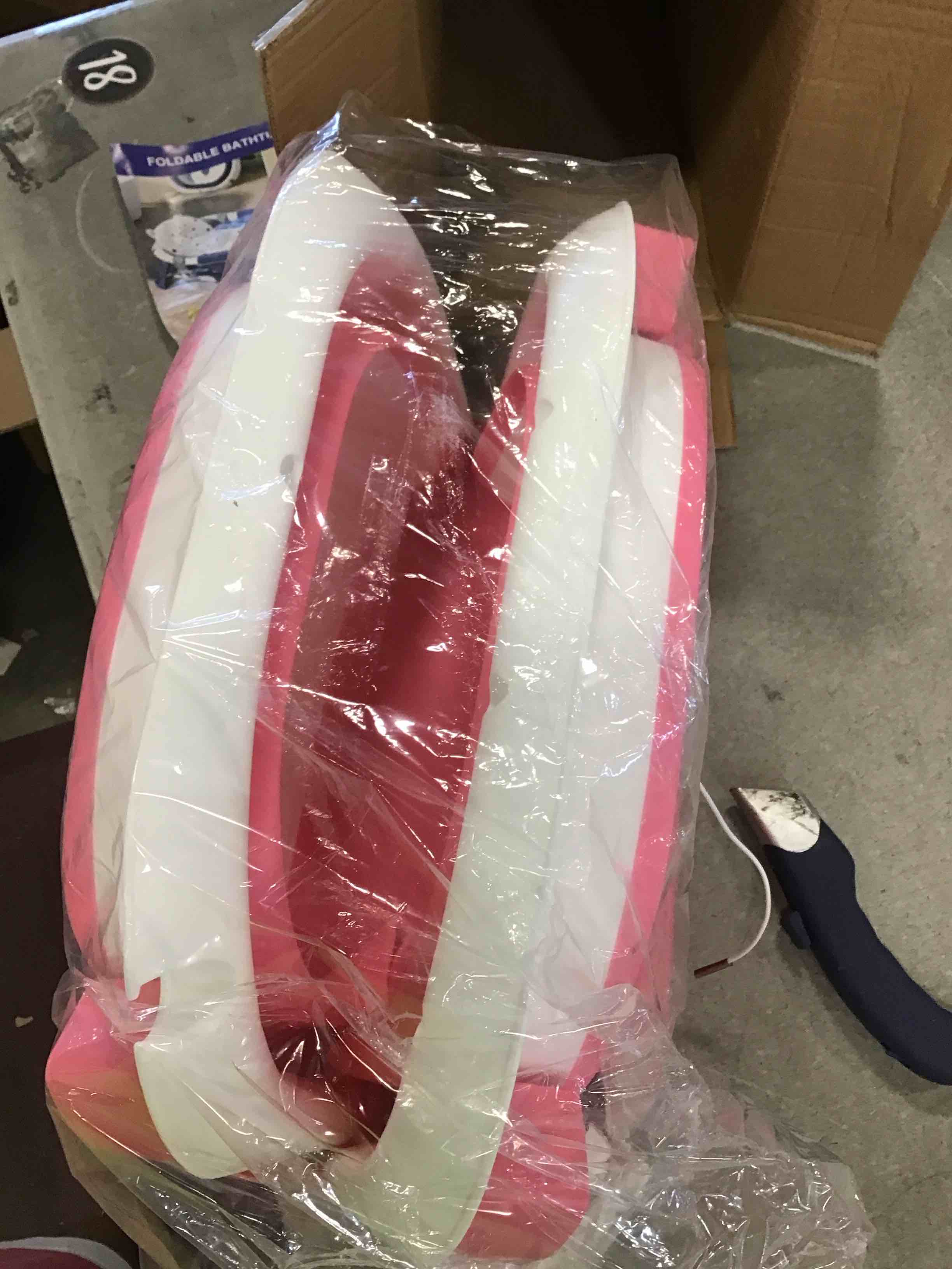 TPN Collapsible Baby Bathtub for Infants to Toddler with Realtime Temp