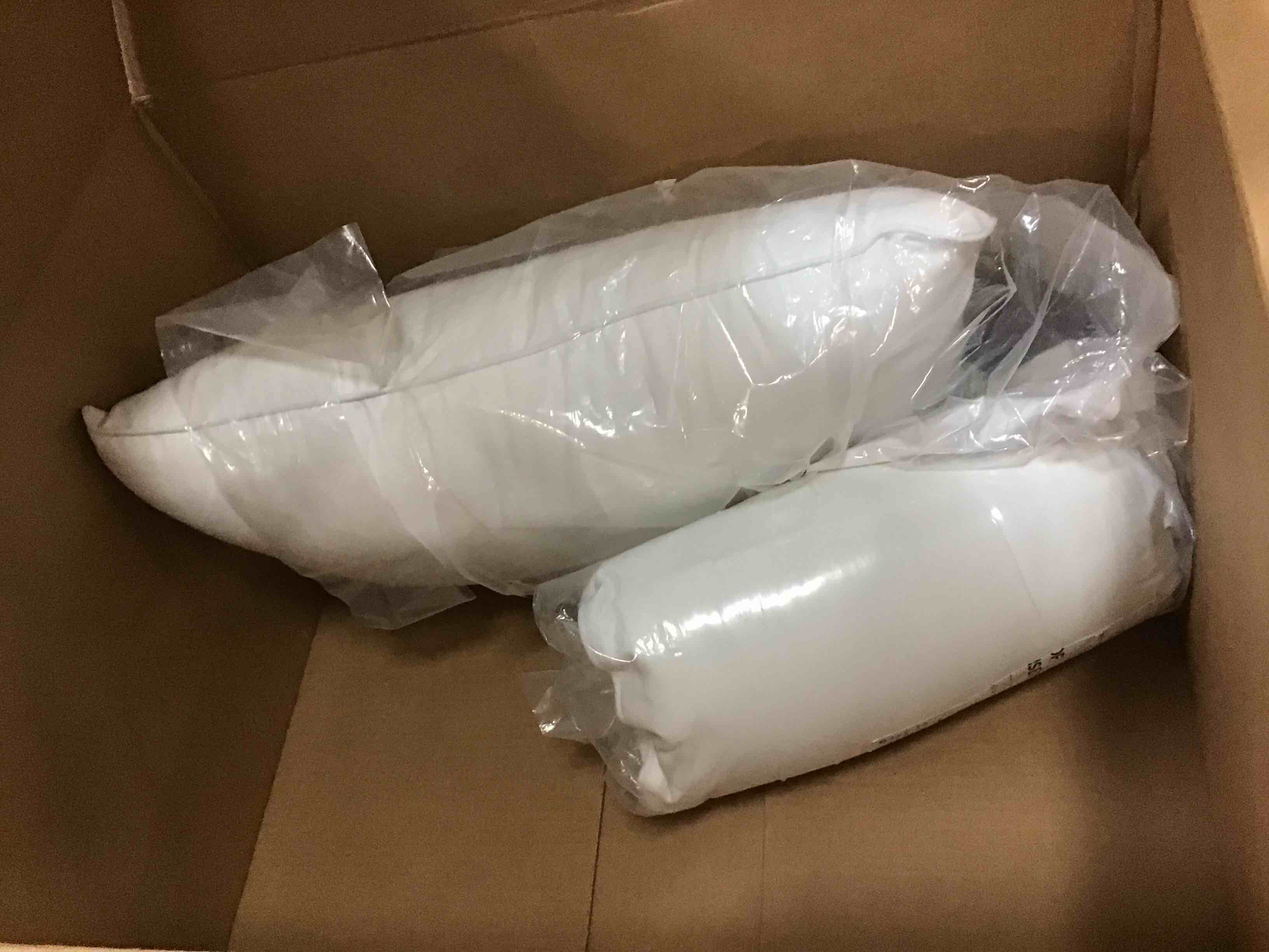 Alanzimo Goose Feather Down Pillows Queen Size Set of 2, Luxury Soft