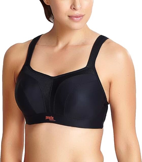 Panache Women's Underwire Sports Bra 36k Black