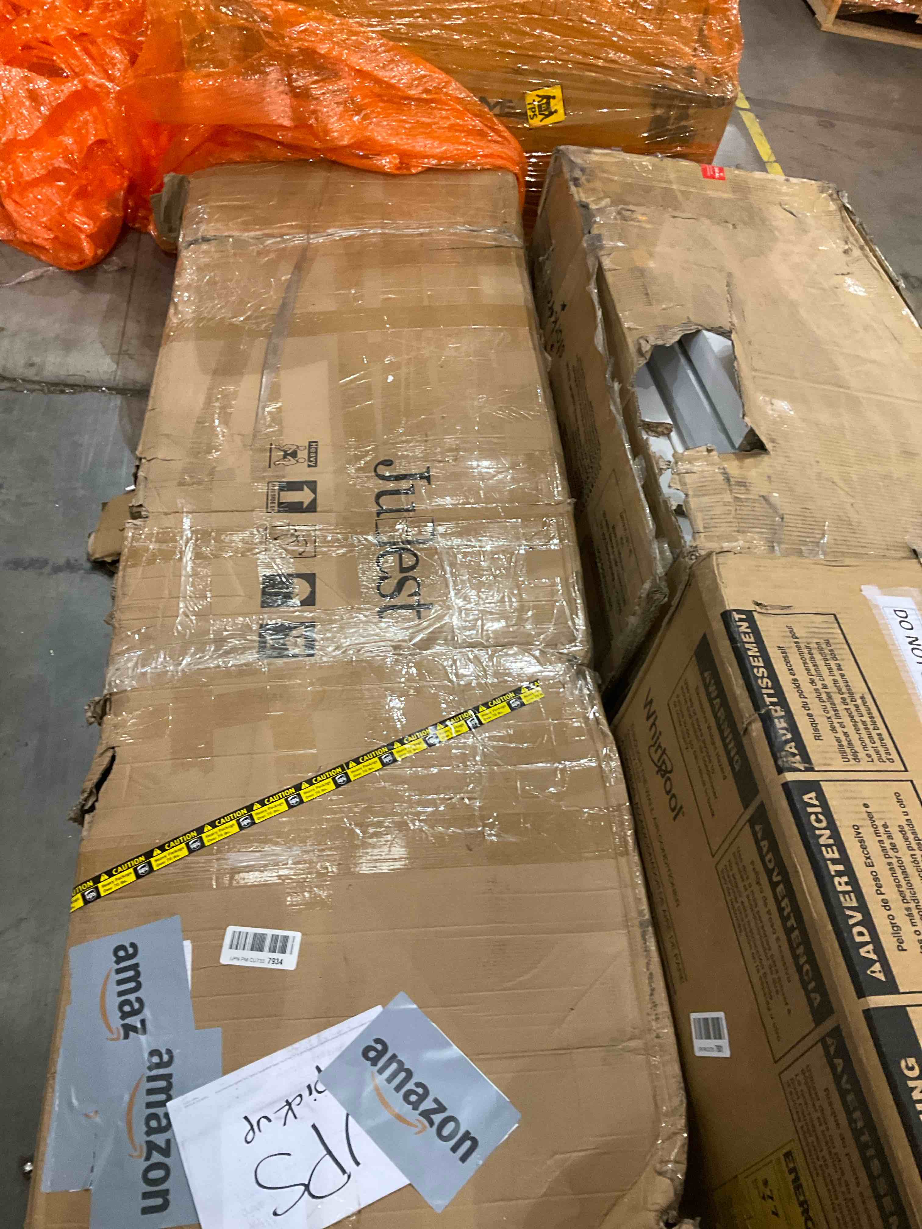 metal frame with glass panes, unknown model 