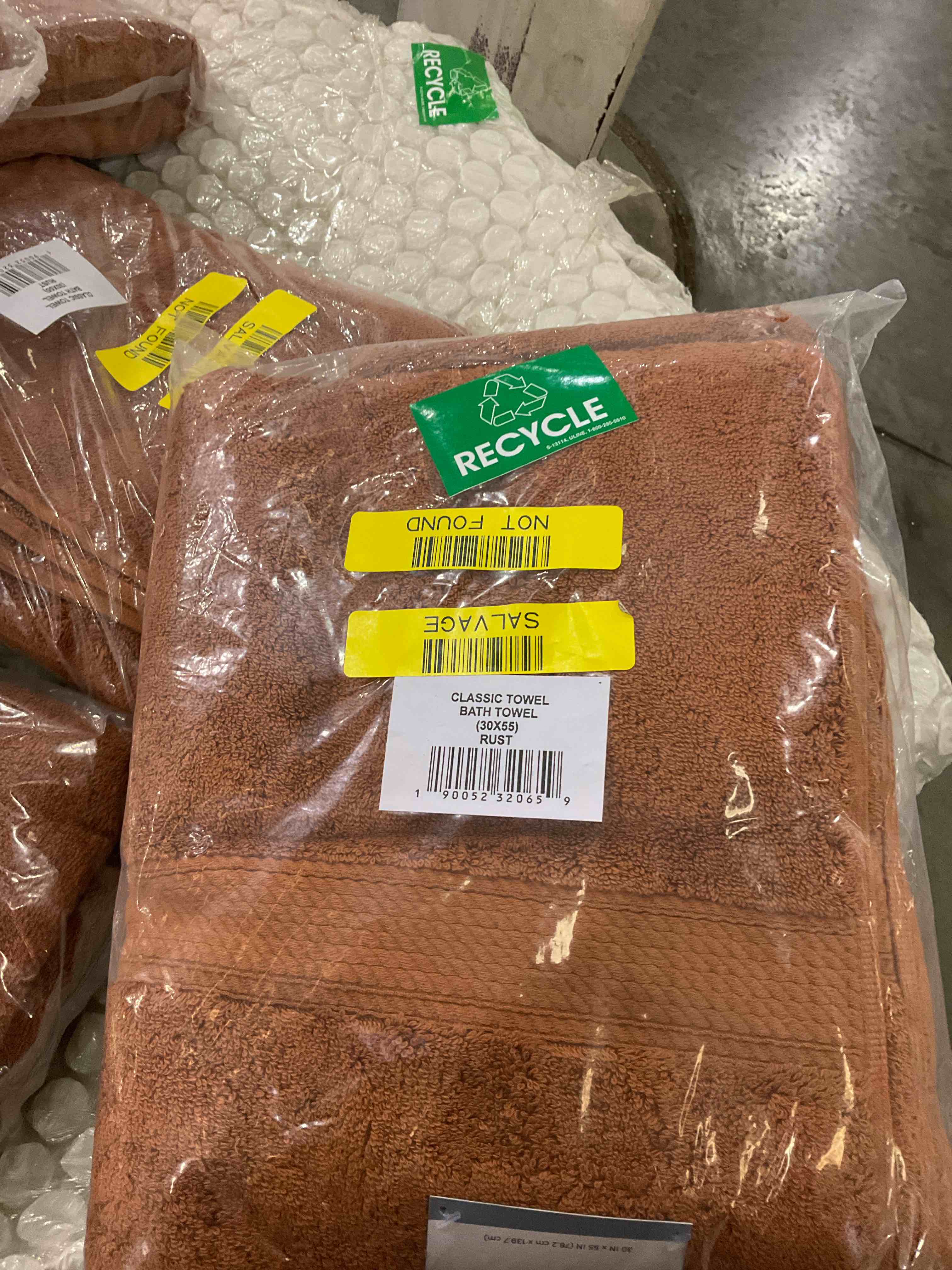 Classic Towel, Bath Towel (30x55) Rust