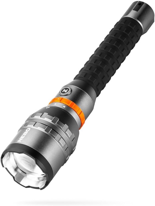 NEBO Davinci Powerful, Rechargeable and Waterproof Handheld Flashlight and Power Bank