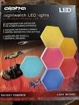 Alpha Gaming 6 hexagon shaped led tiles