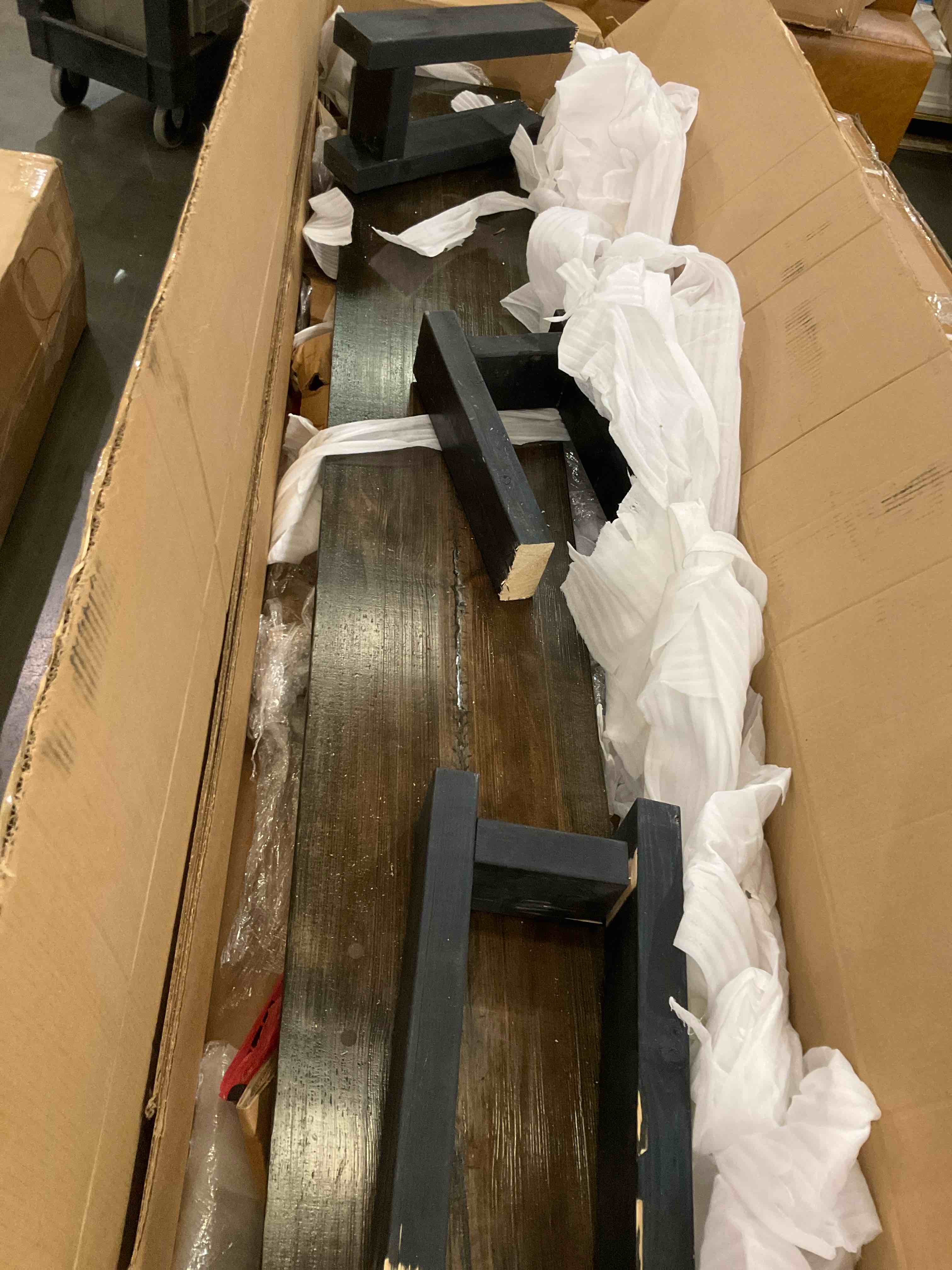 San Rene Solid Wood Bench cottage creek 