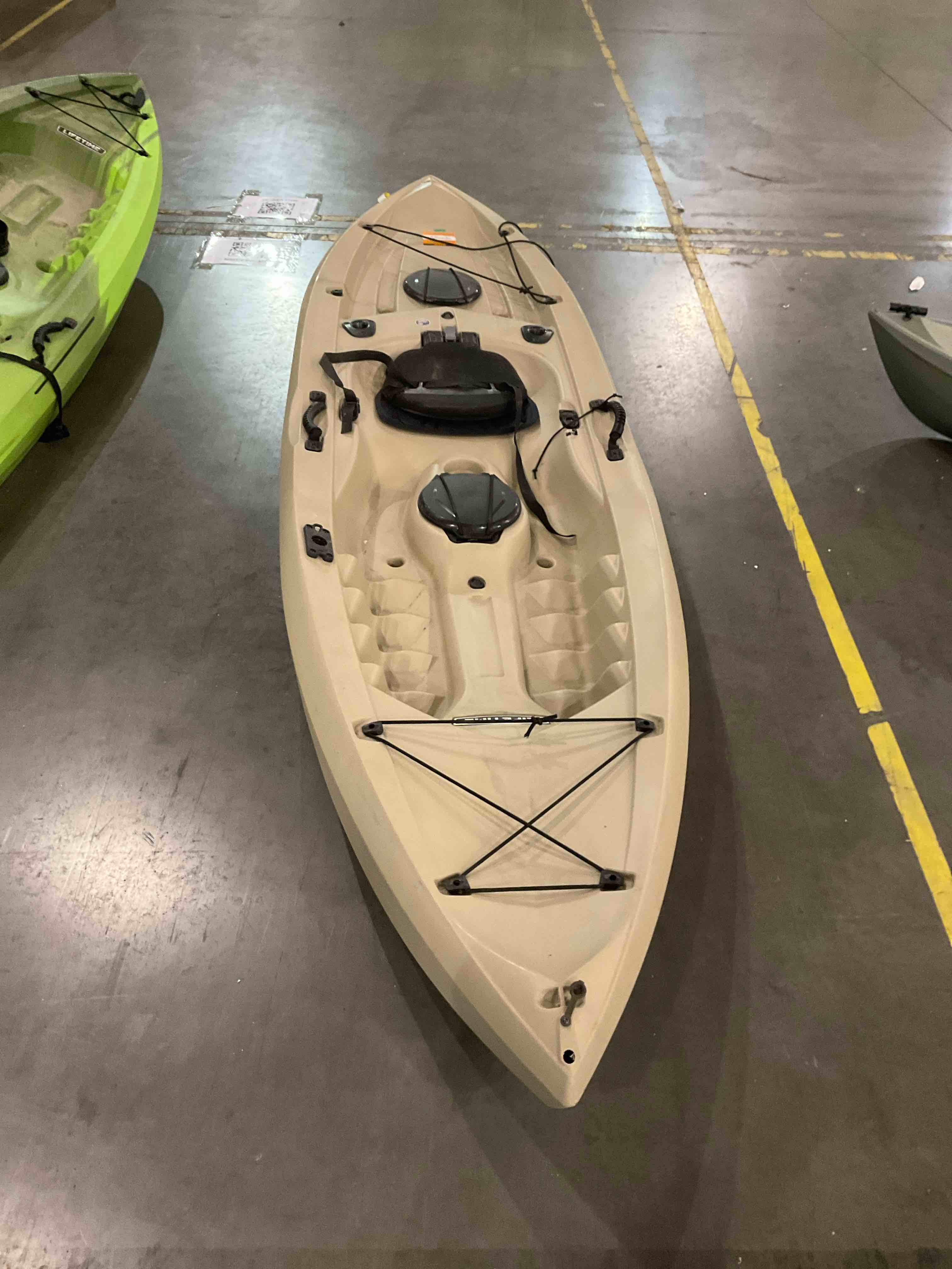 Lifetime Tamarack Sit-on-Top Angler Kayak, Tan