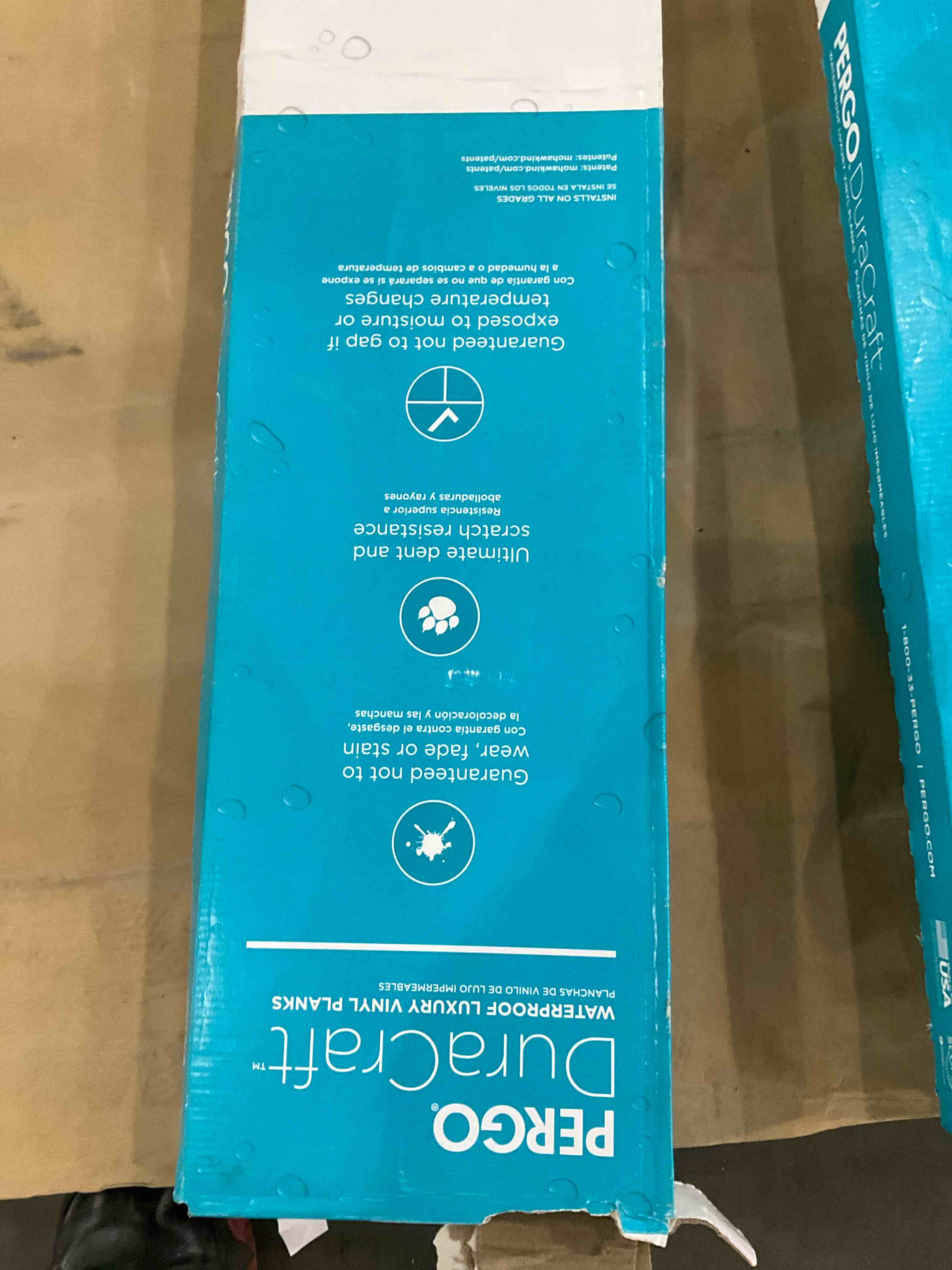 pergo duracraft water luxury vinyl planks