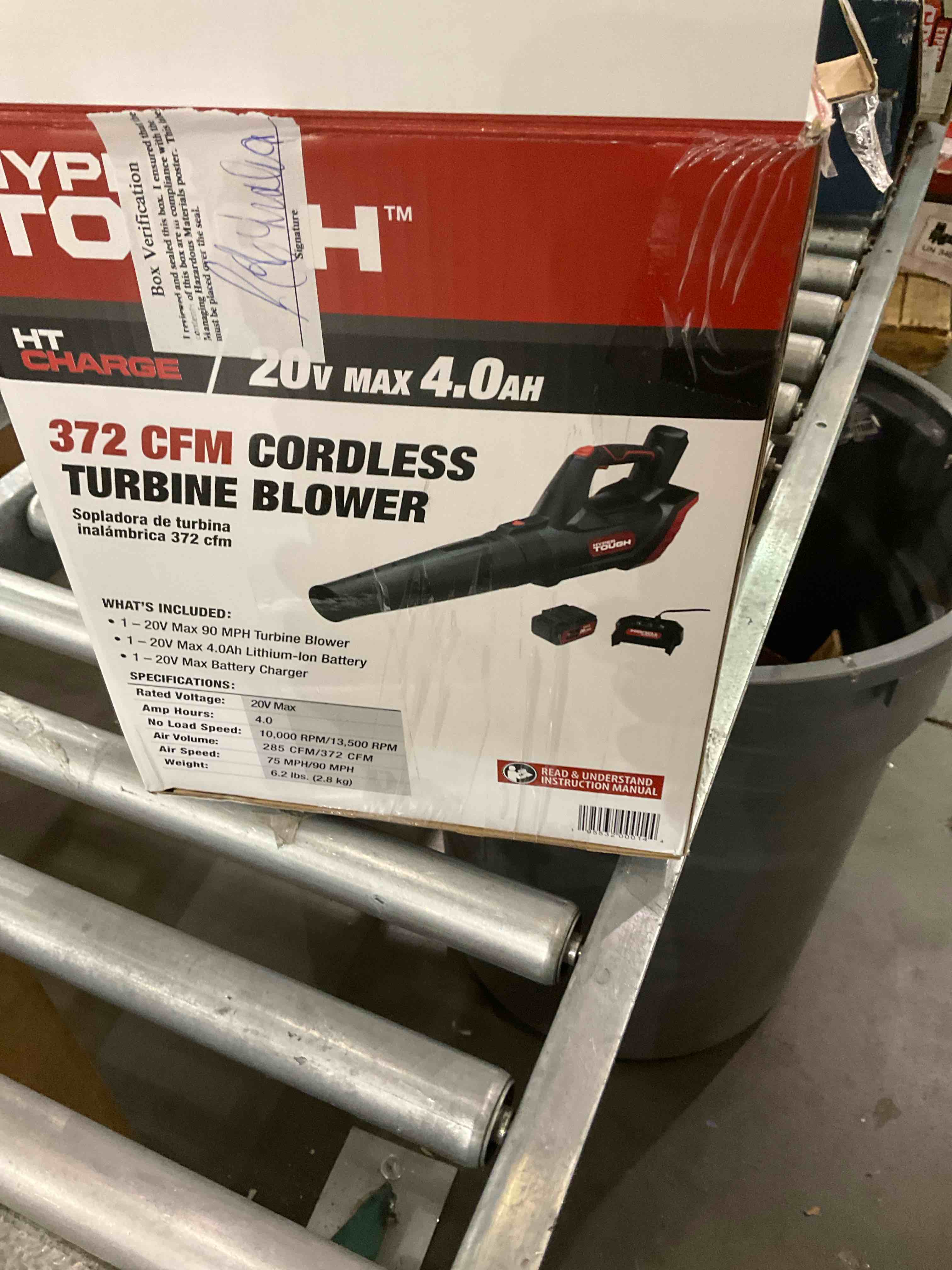 cordless turbine blower