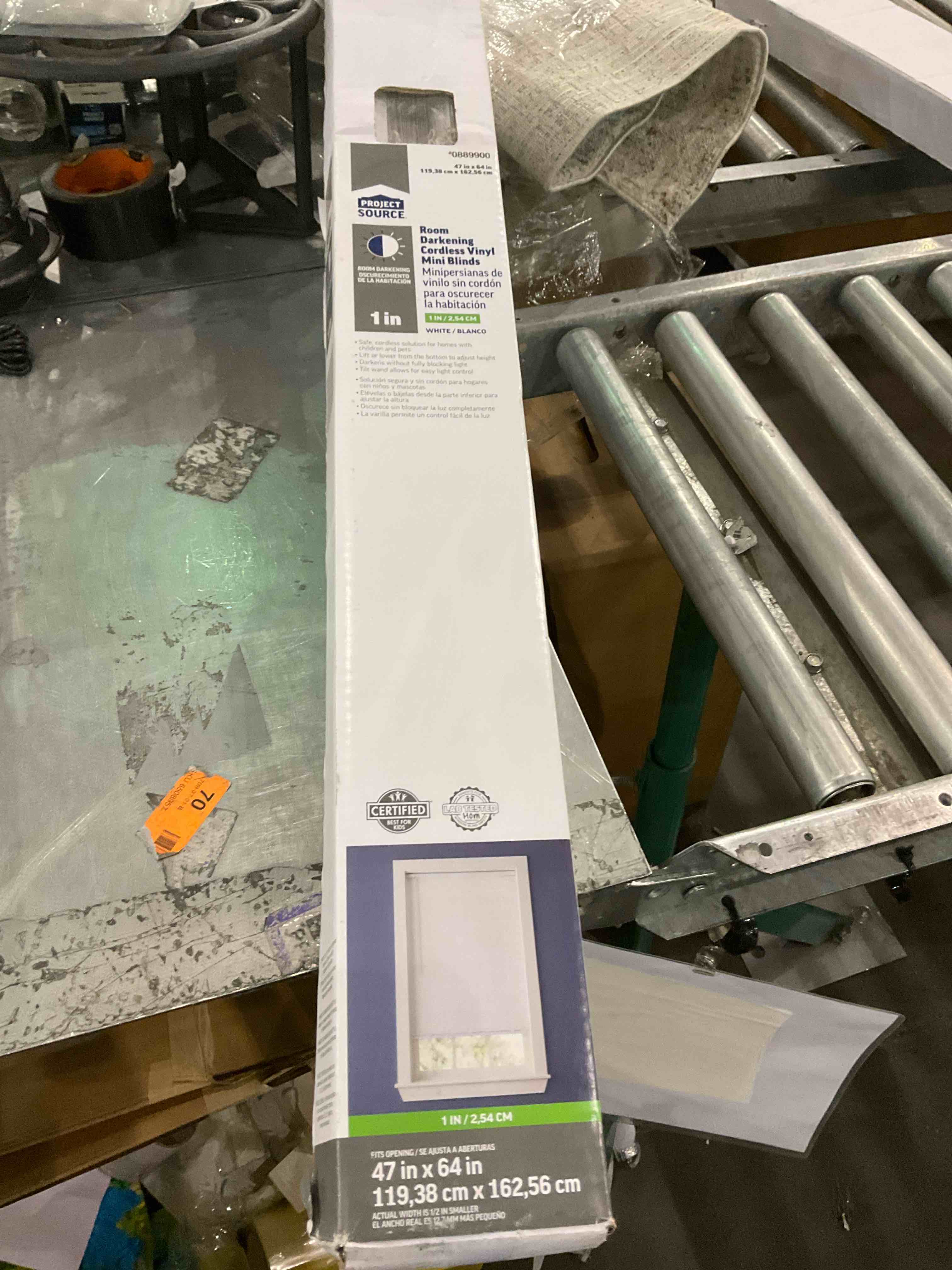 1in mini cordless vinyl blinds 