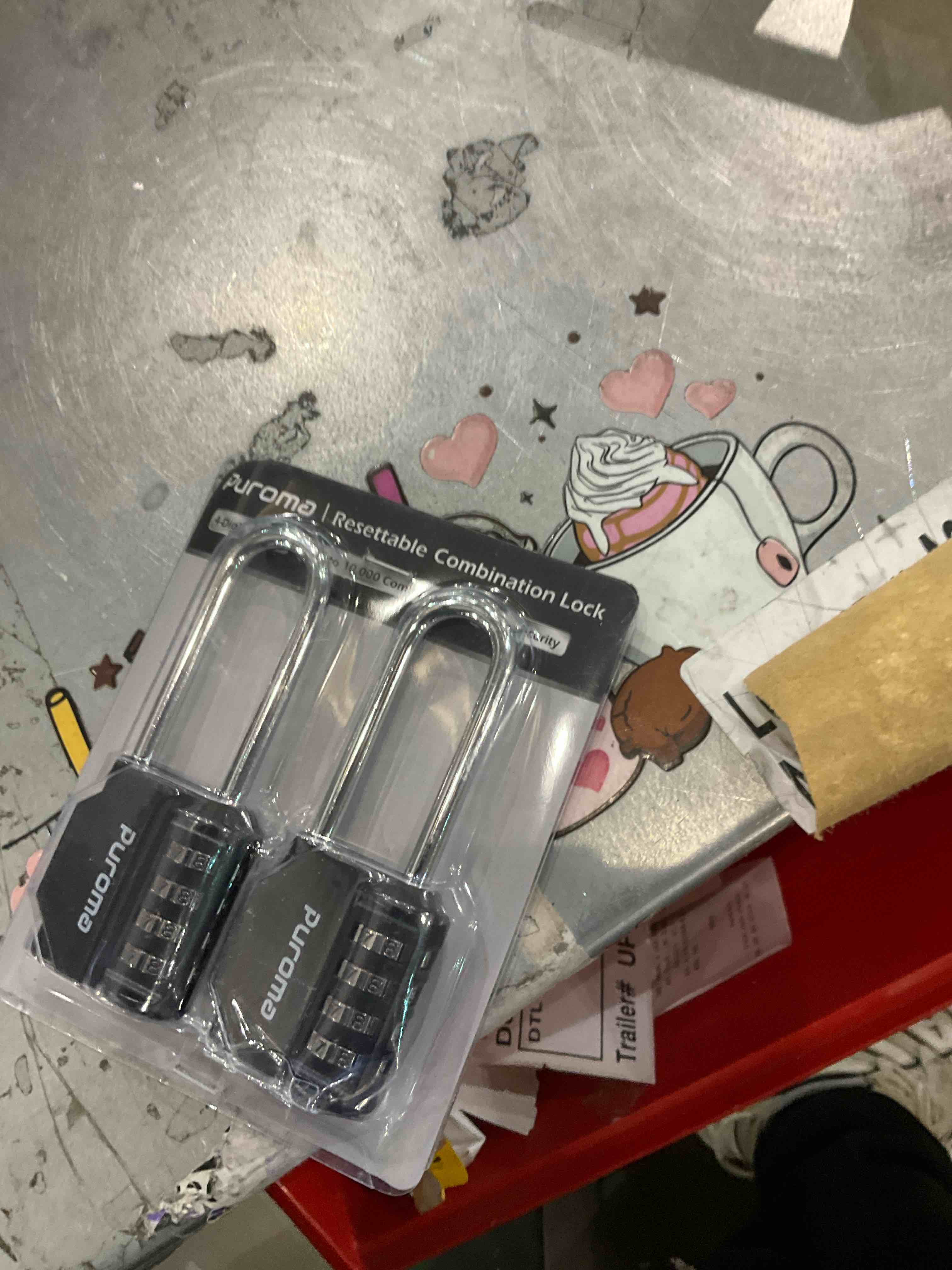 Purims resettable combination lock