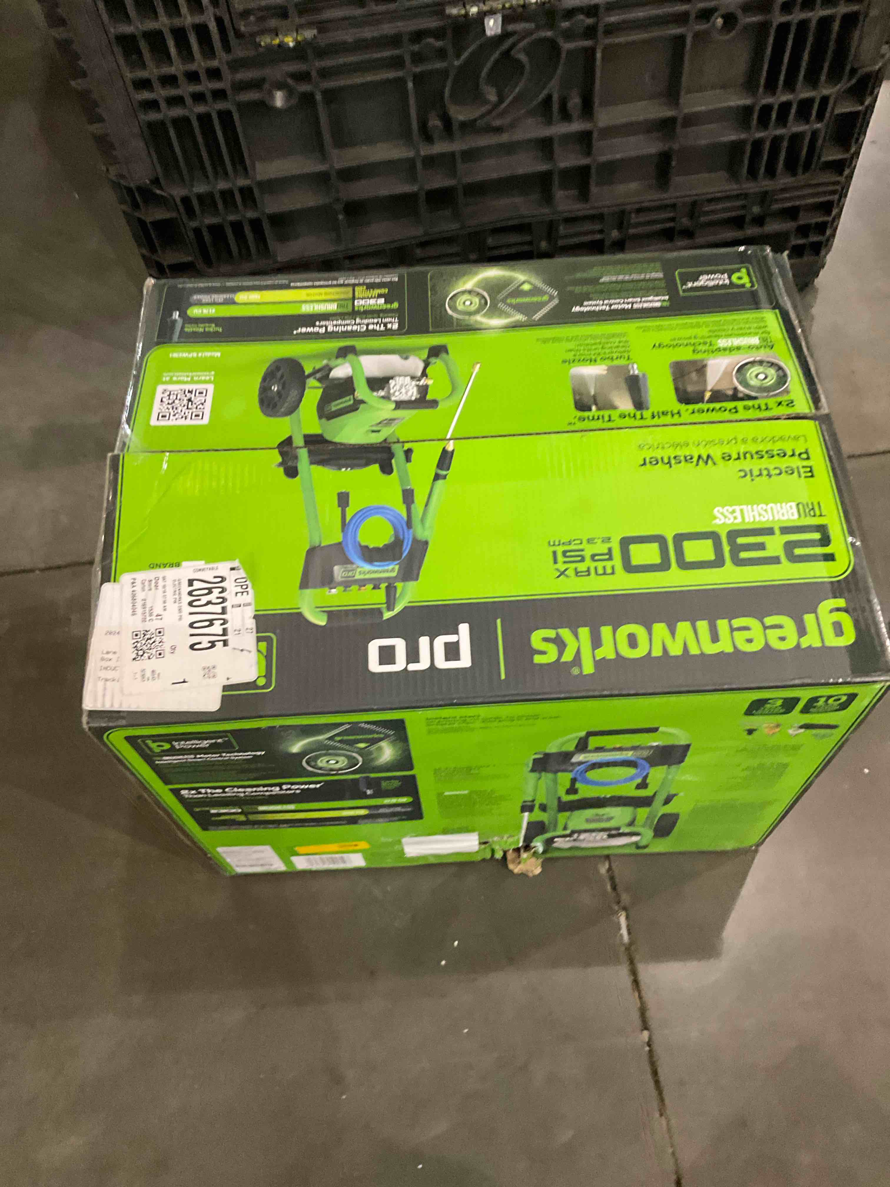 Greenworks Pro 2300 Max PSI Brushless Electric Pressure Washer