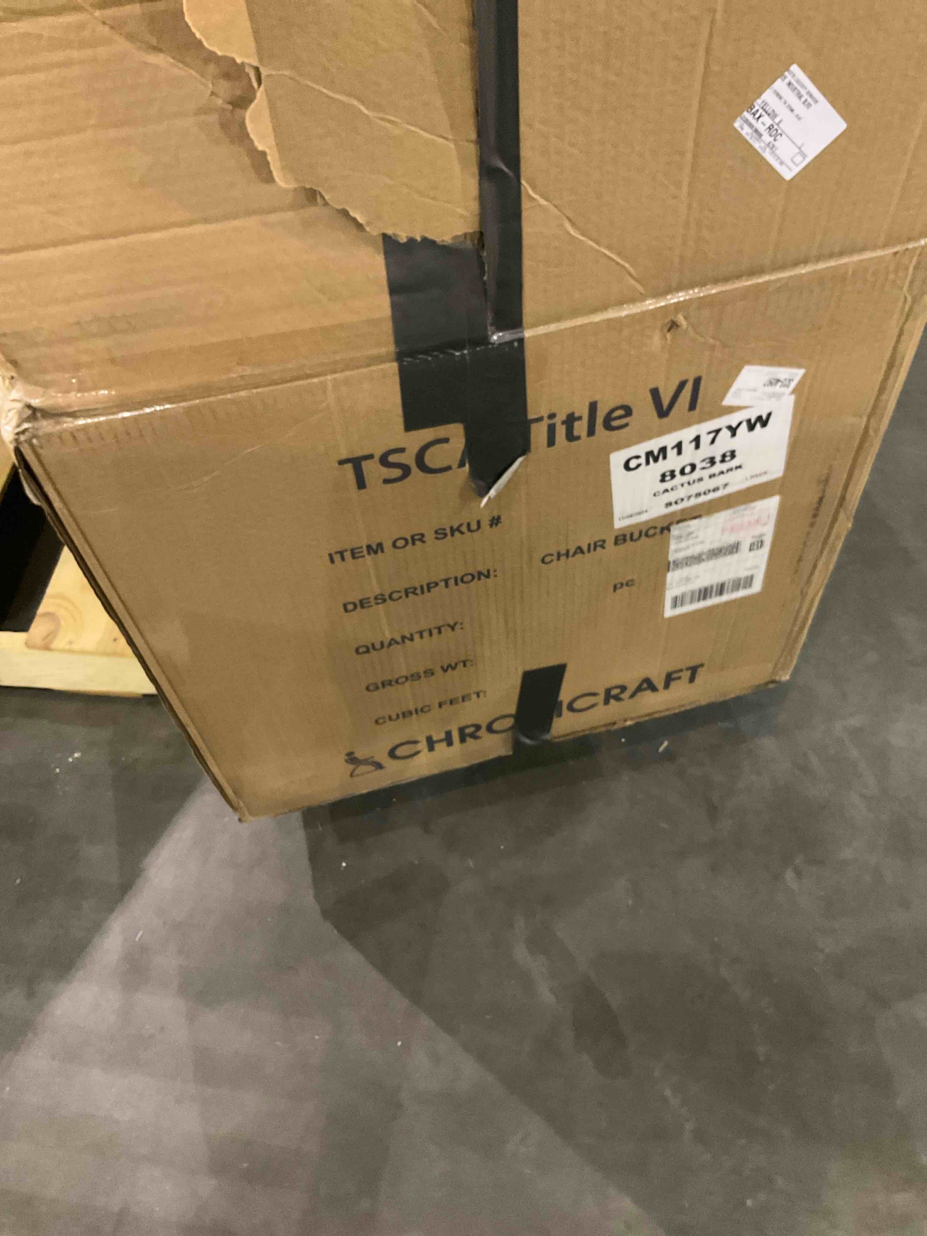 chromcraft chair bucket