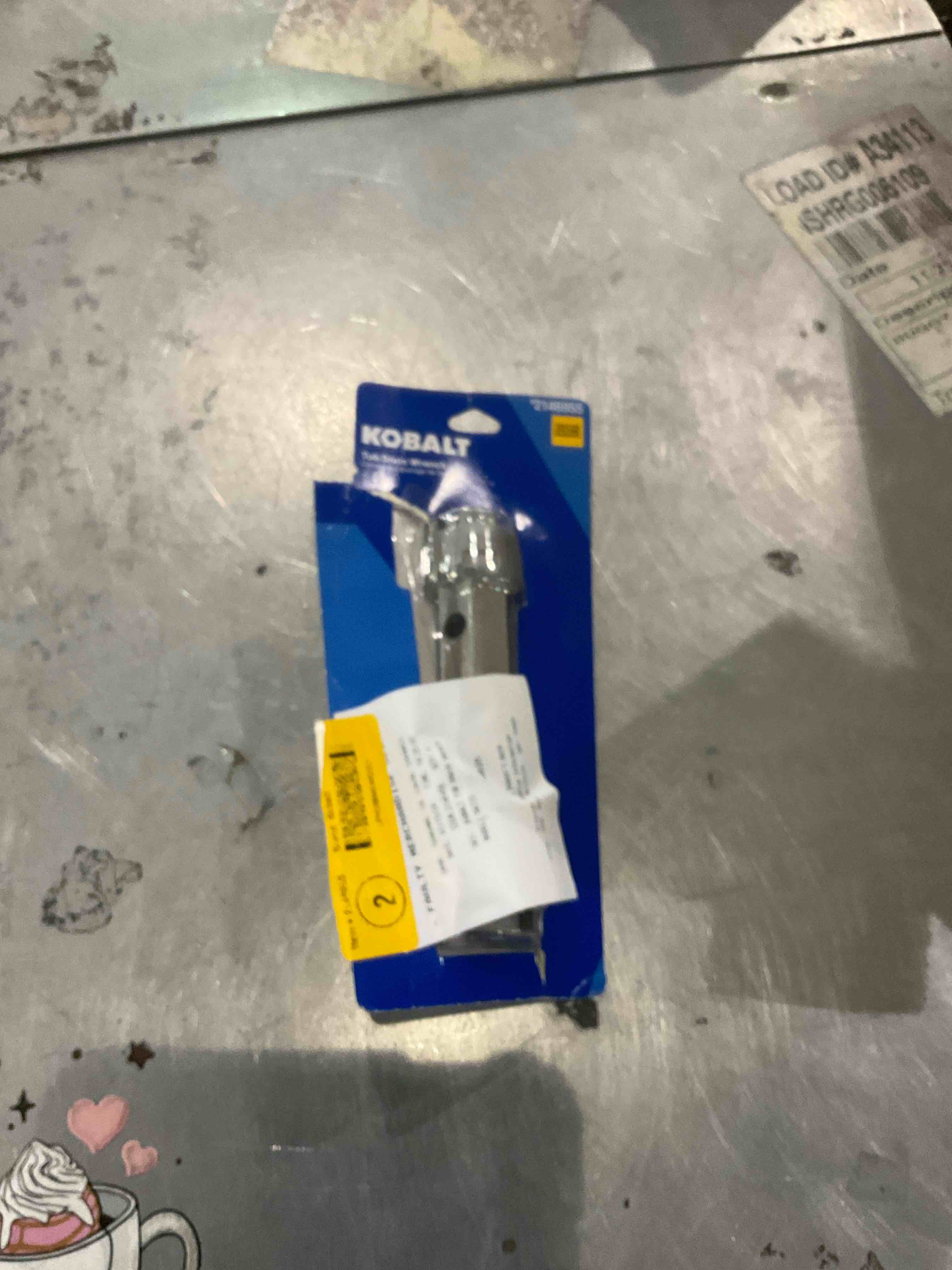 Kobalt tub drain wrench 