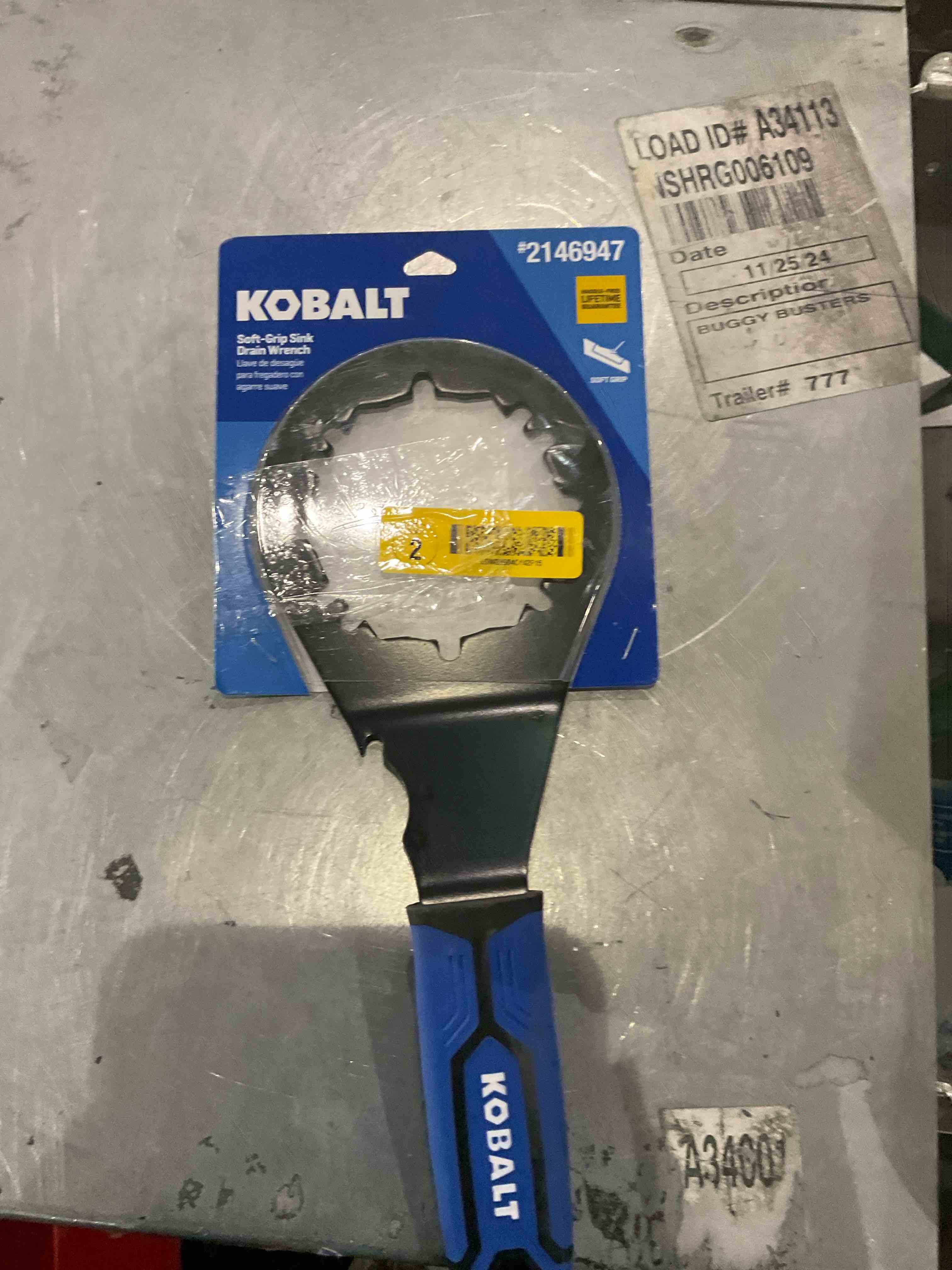 Kobalt soft sink drain wrench Sink Drain Wrench, Universal Sink Wrench, Great for loosen and tighten strainer locknut