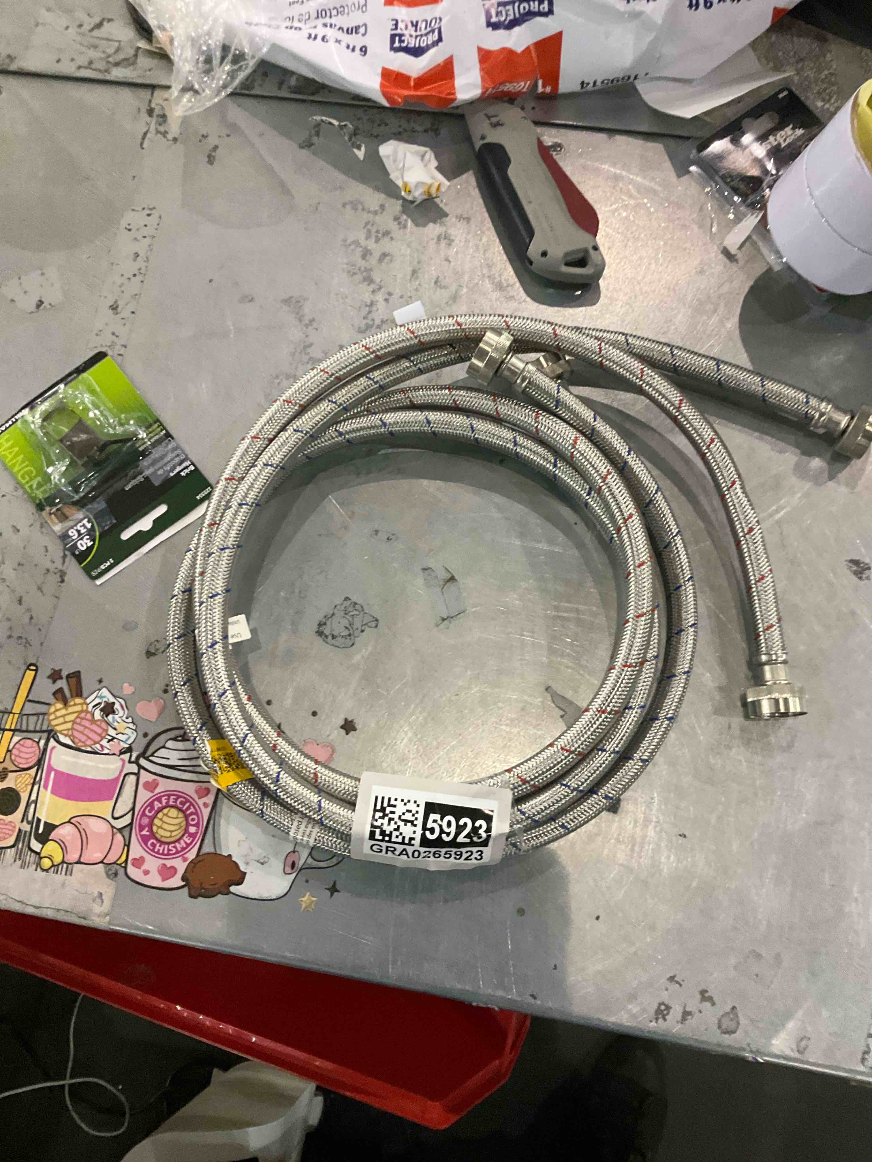 washing machine water lines 