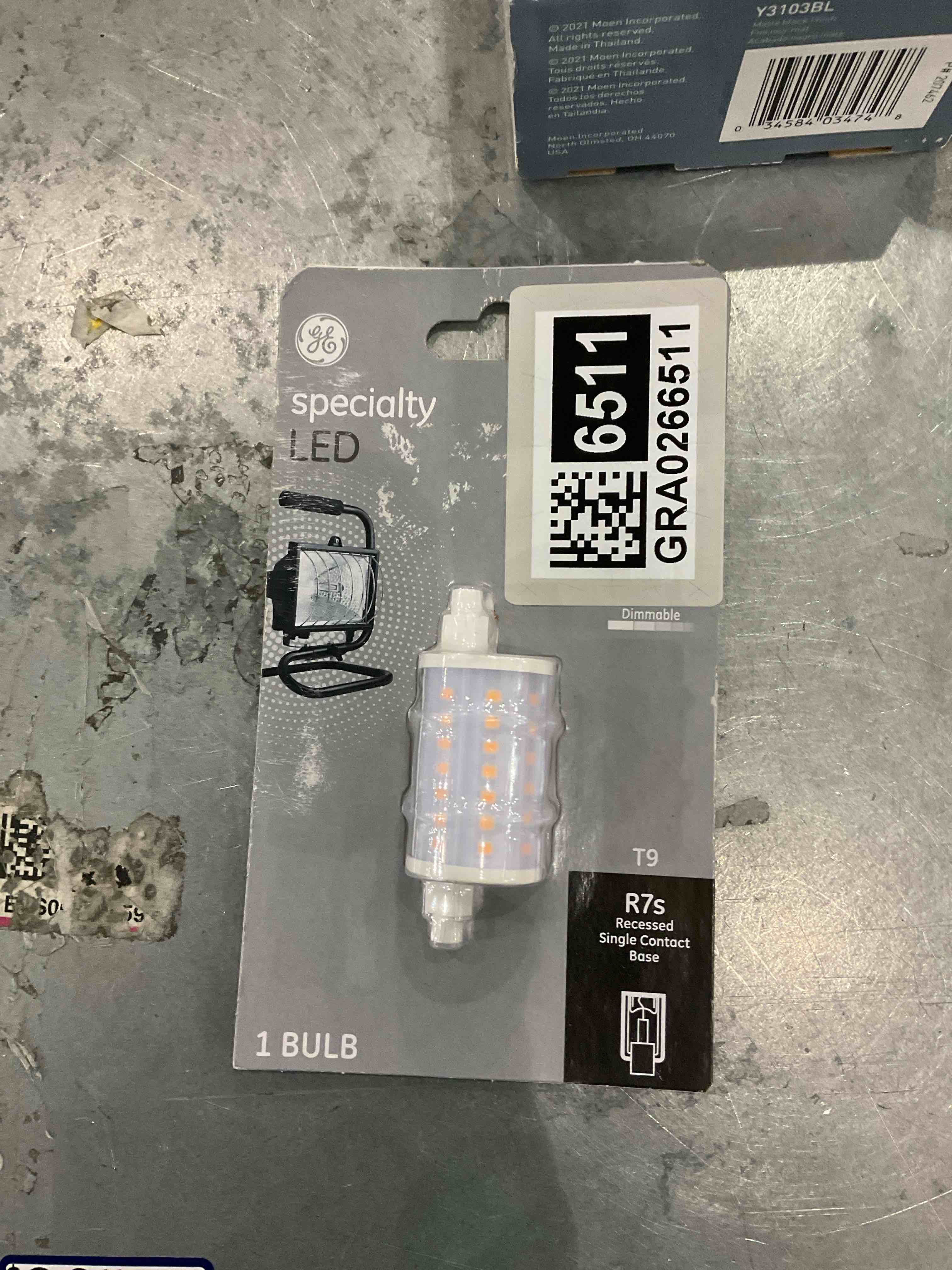 GE Specialty LED 50W T9 R7S Recessed Single Contact Base Light Bulb