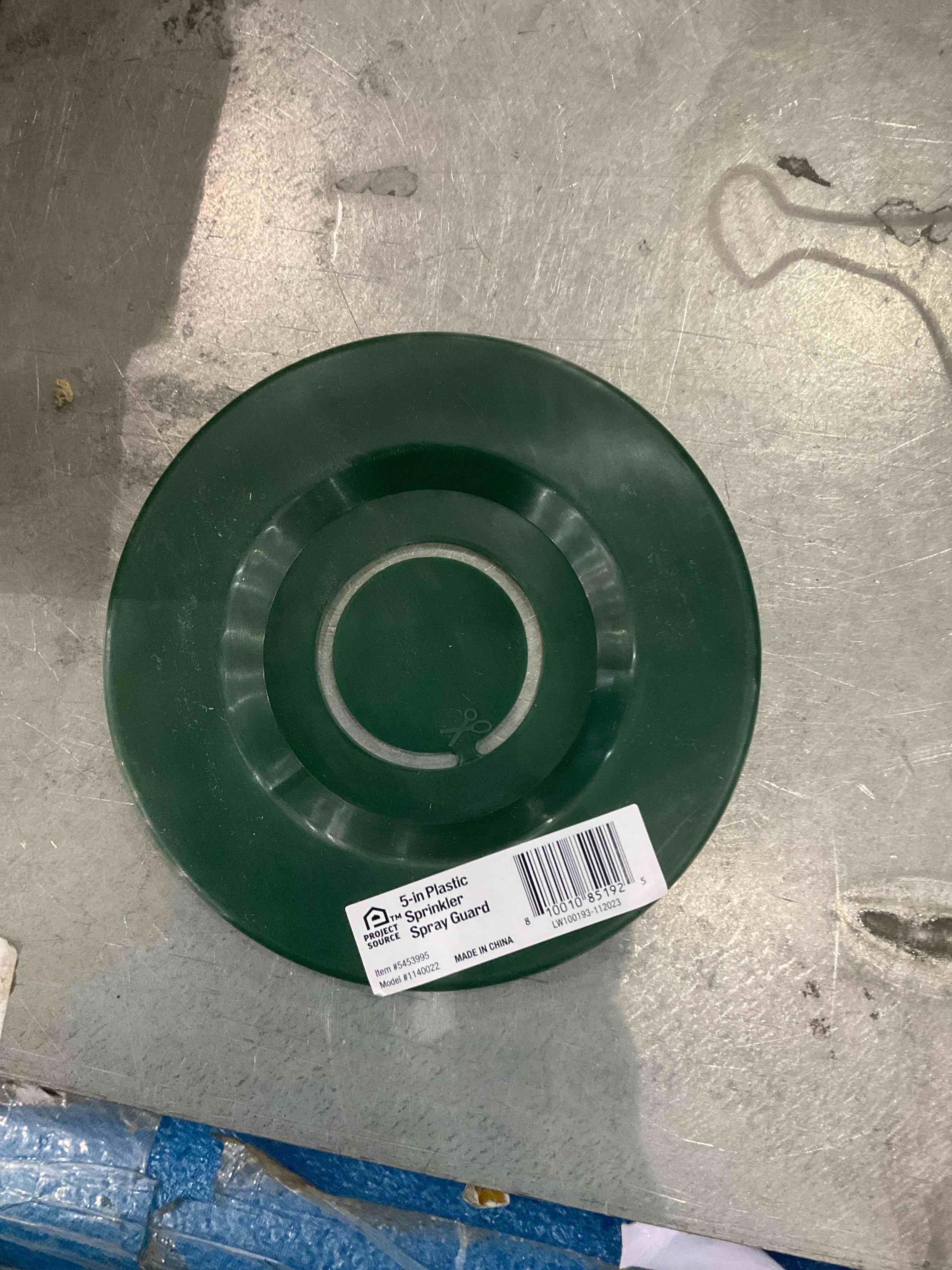 5 in plastic sprinkler spray guard