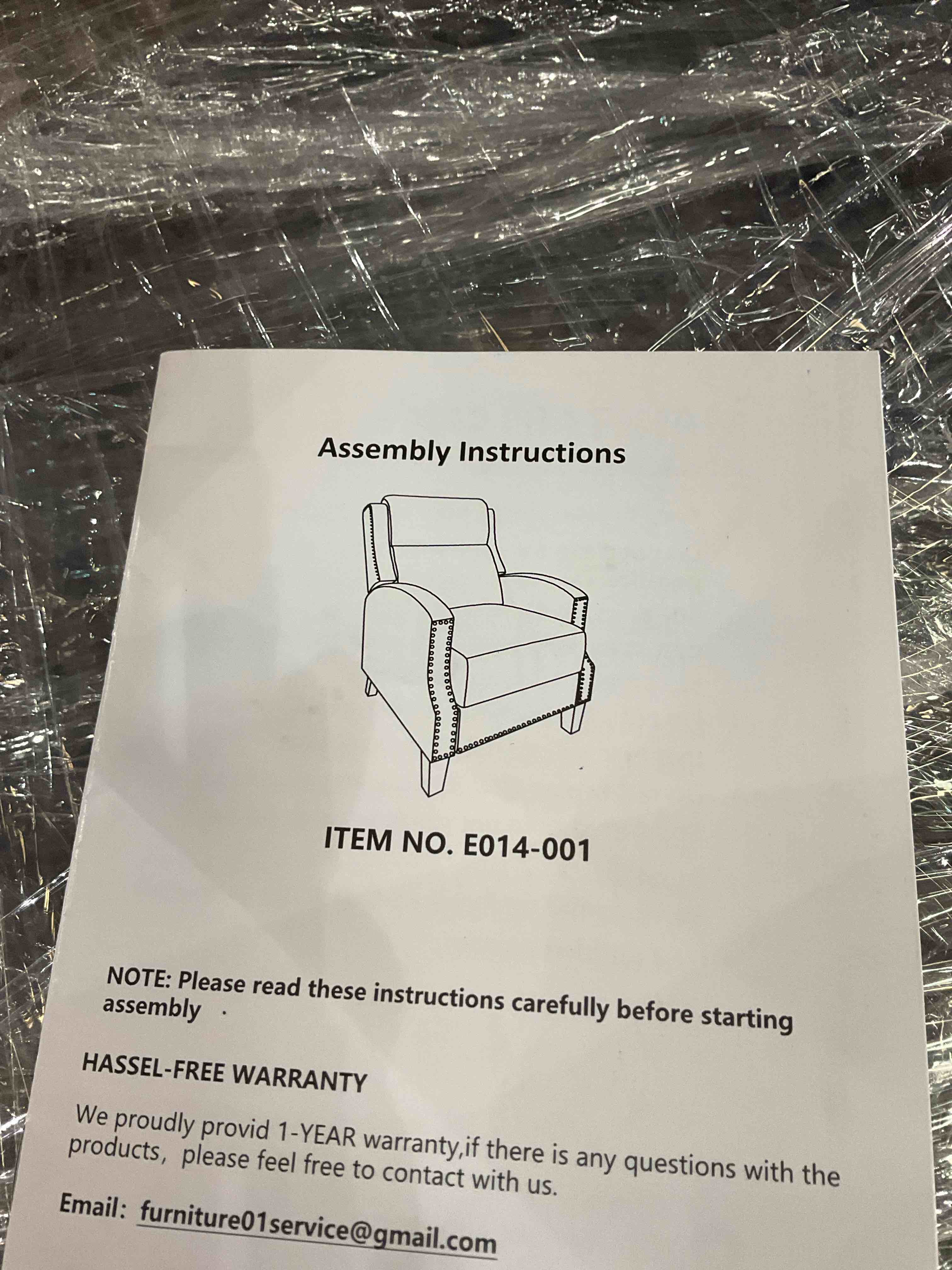 Genuine Leather Recliner