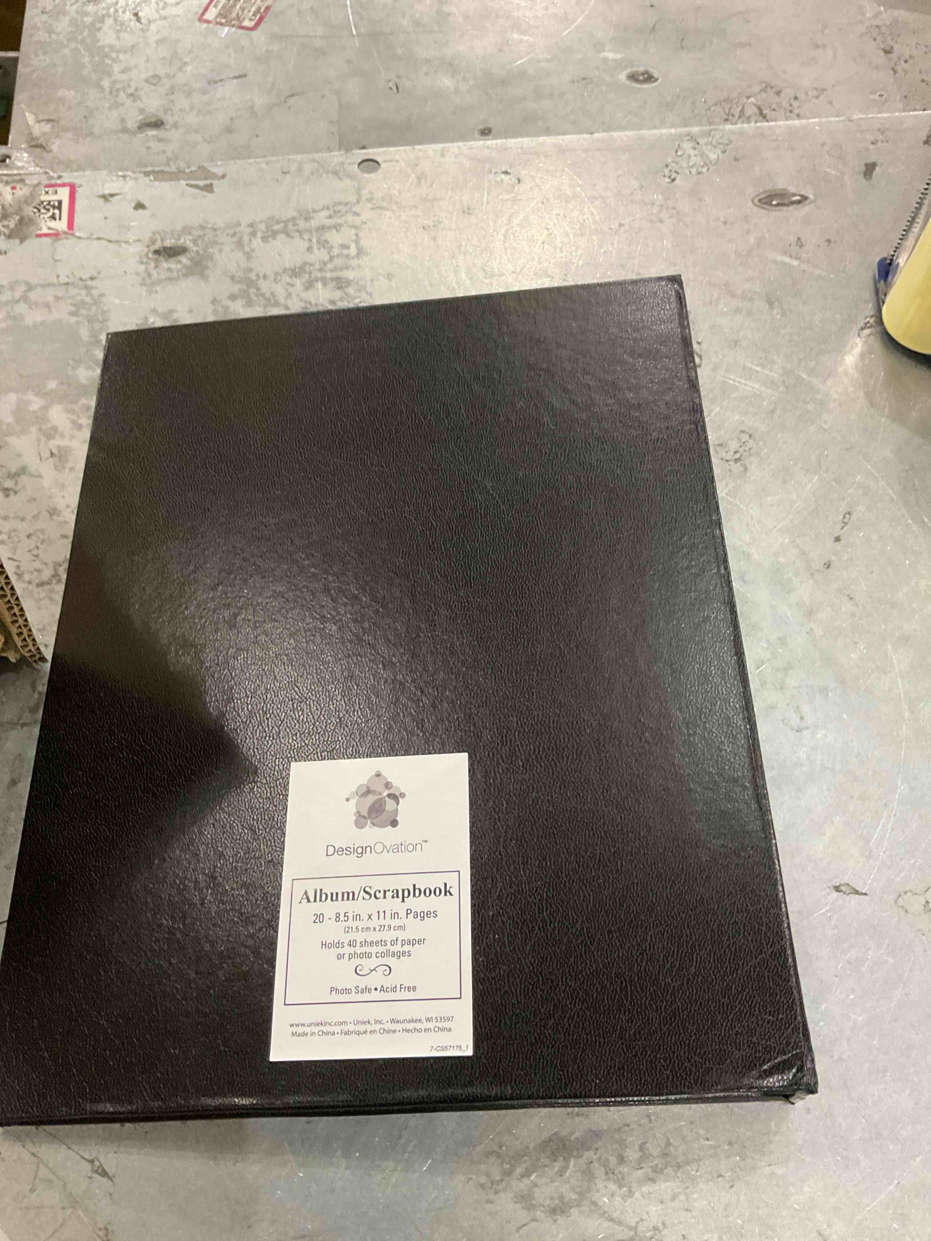 Album 8.5x11 4 pk Black