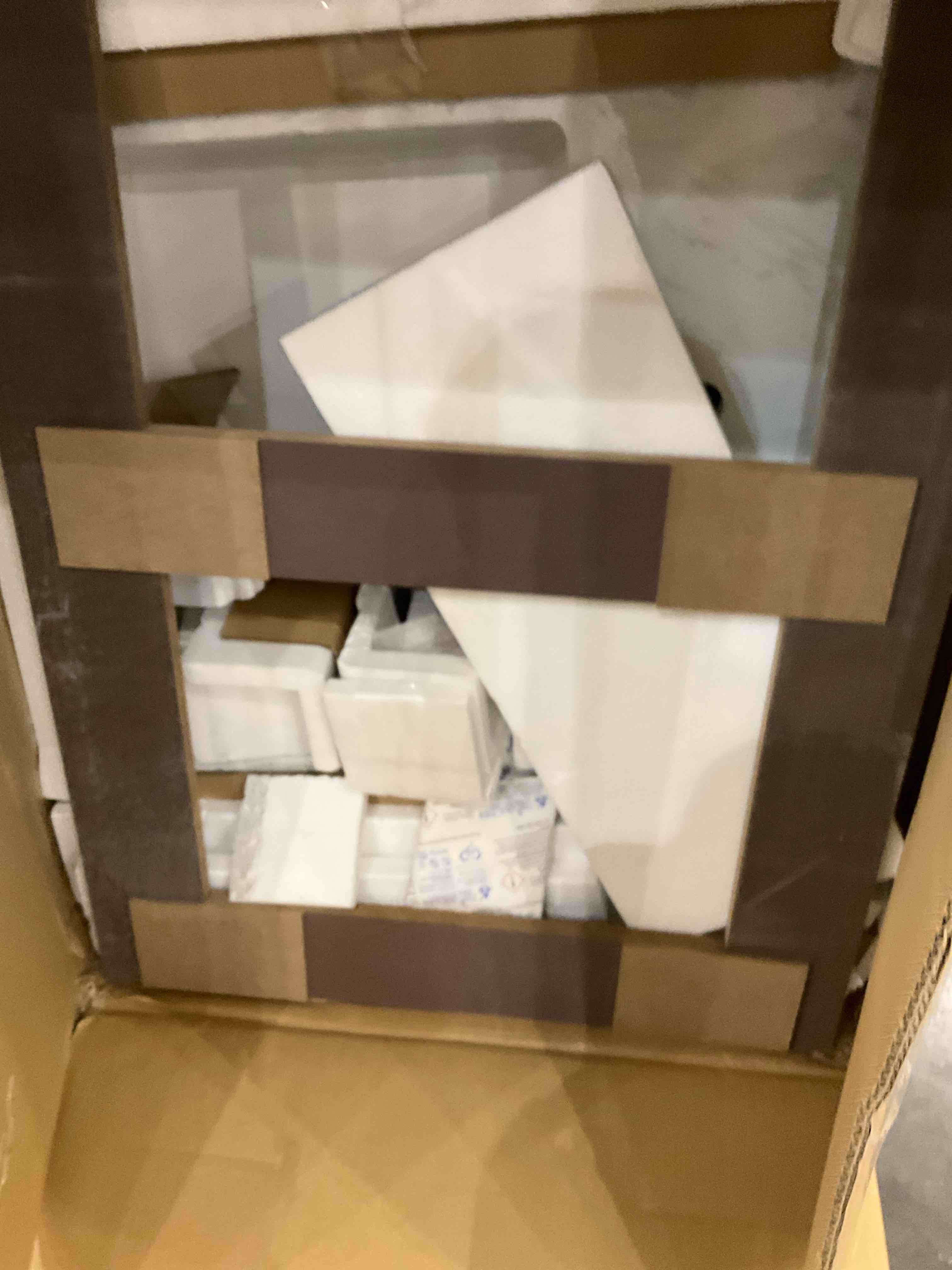 100+ bought last week allen + roth Rigsby 30-in White Undermount Single Sink Bathroom Vanity with White Engineered Marble Top Item #5093954 | Model #LWS30GBV Shop the Collection