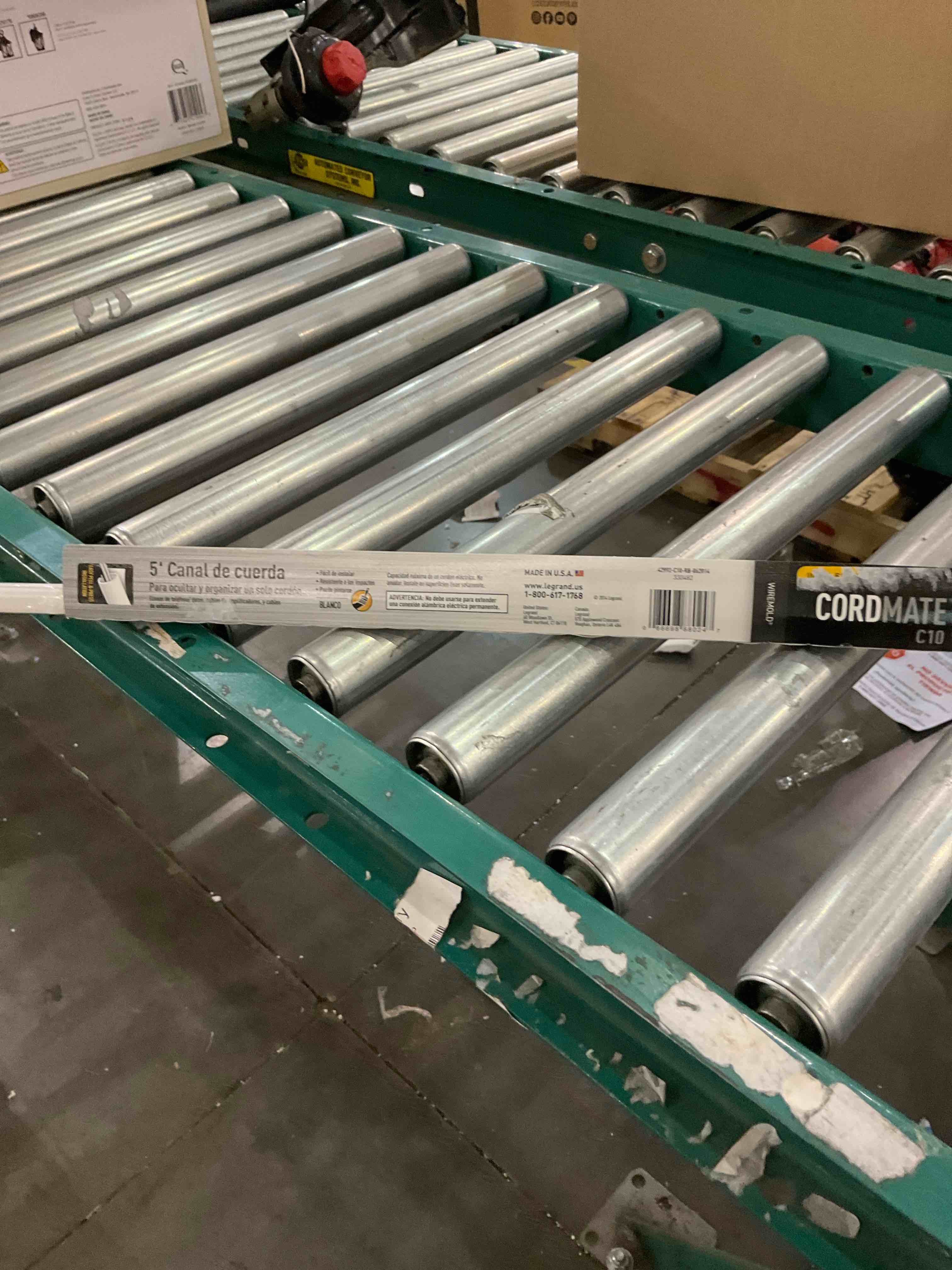 Wiremold Channel Wire Plastic 5FT White C10