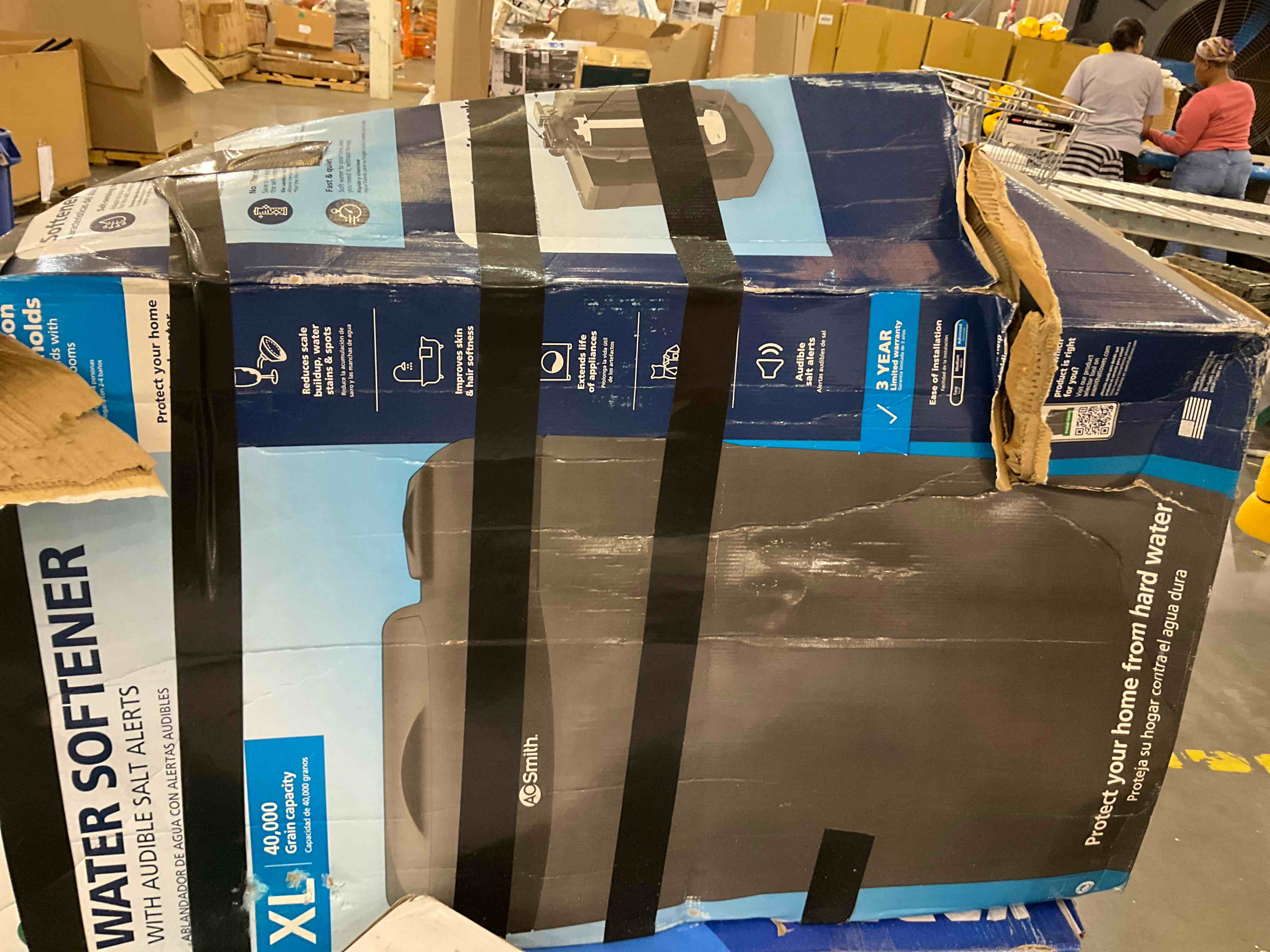 AO Smith 400 whole house water softner xl 40,000 grain Capsity