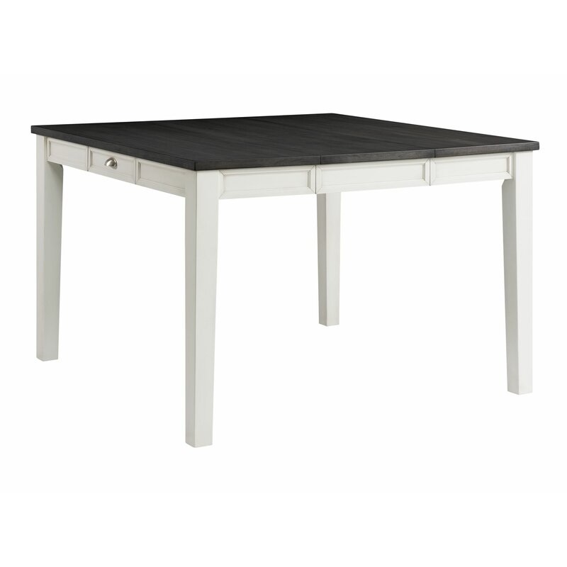 two tone counter w/ grey top with drawers
