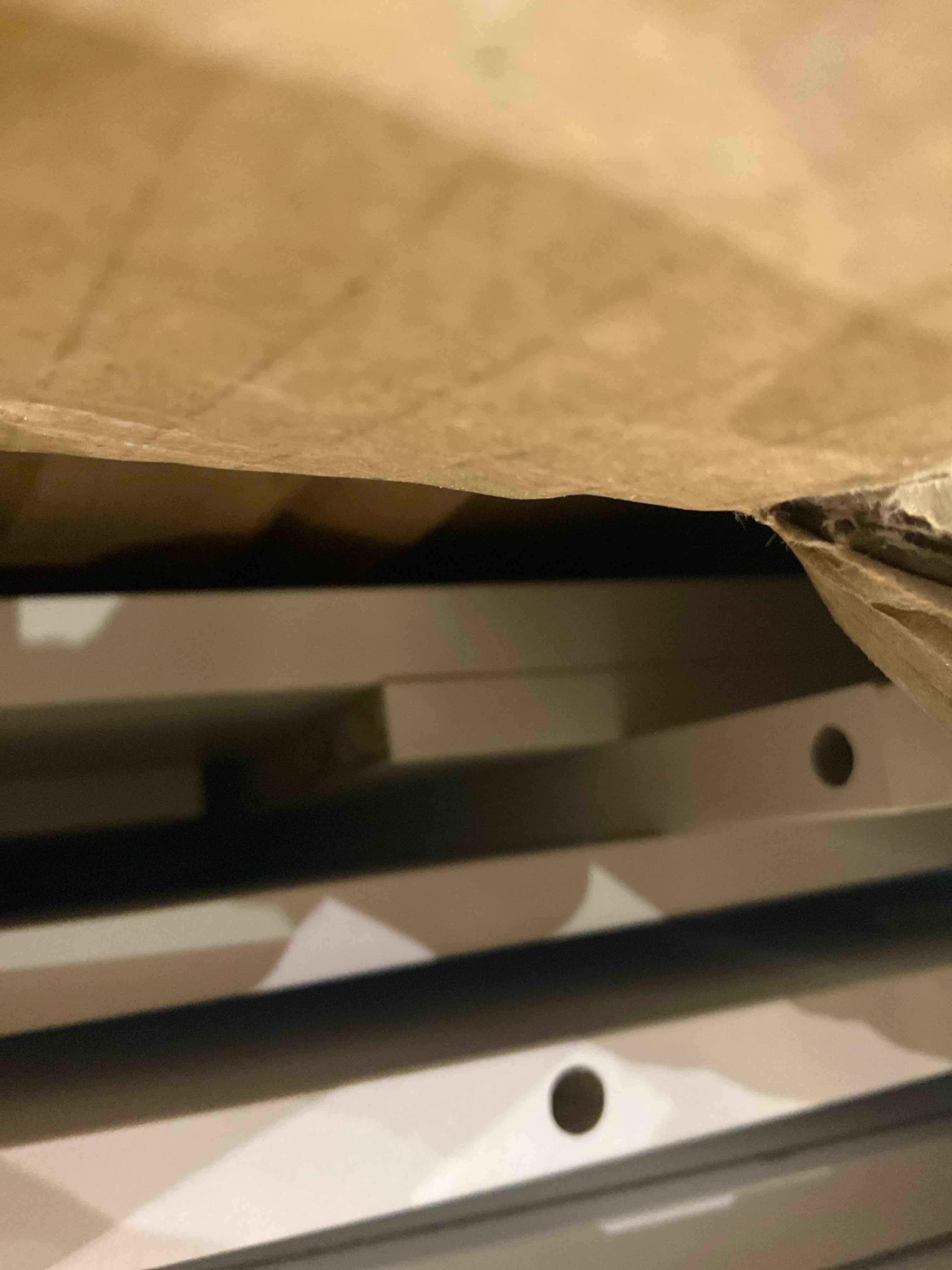 tv stand, only box and items shown included may not be full product