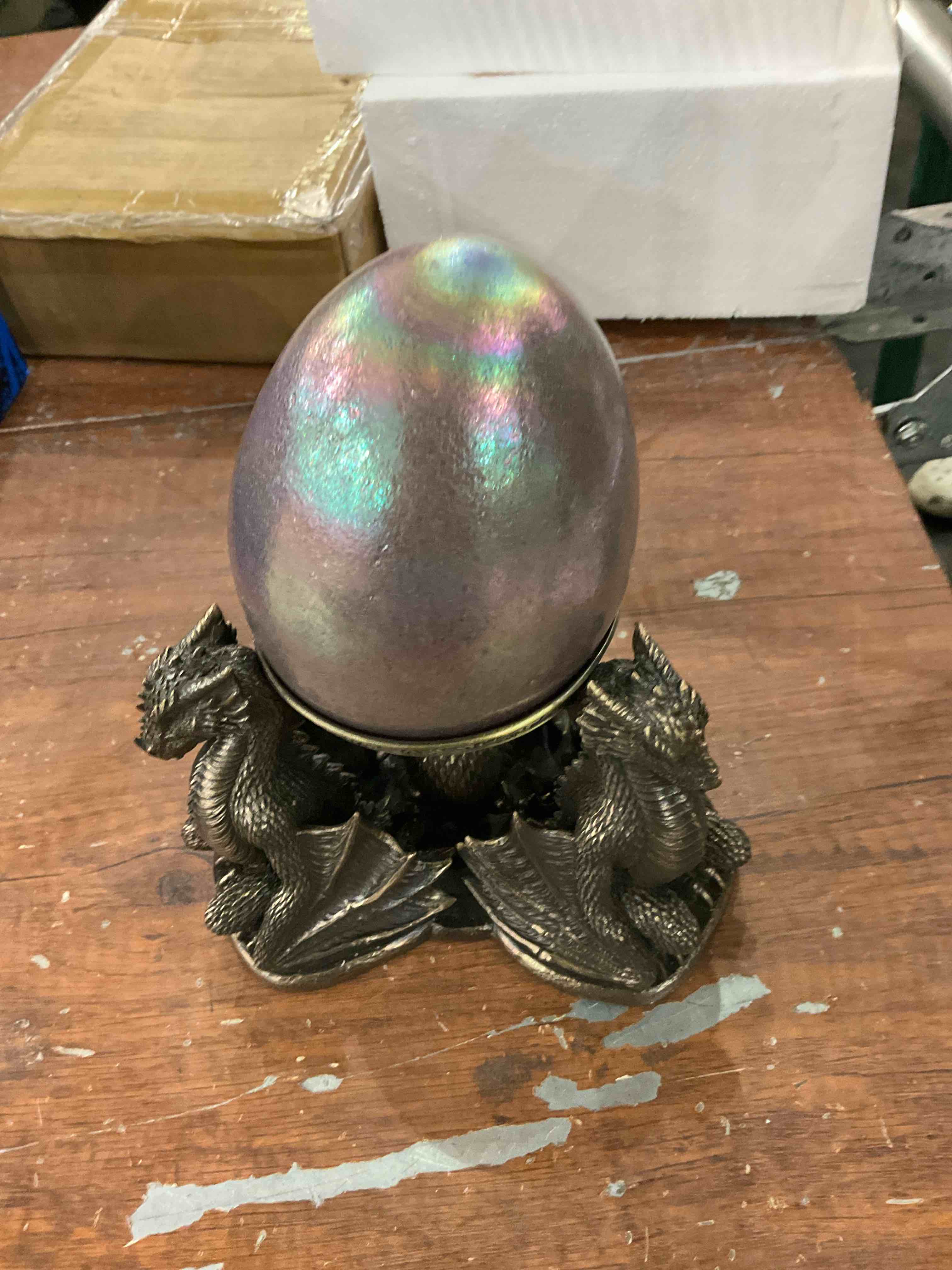 Dragon's Prophecy with Egg Figurine