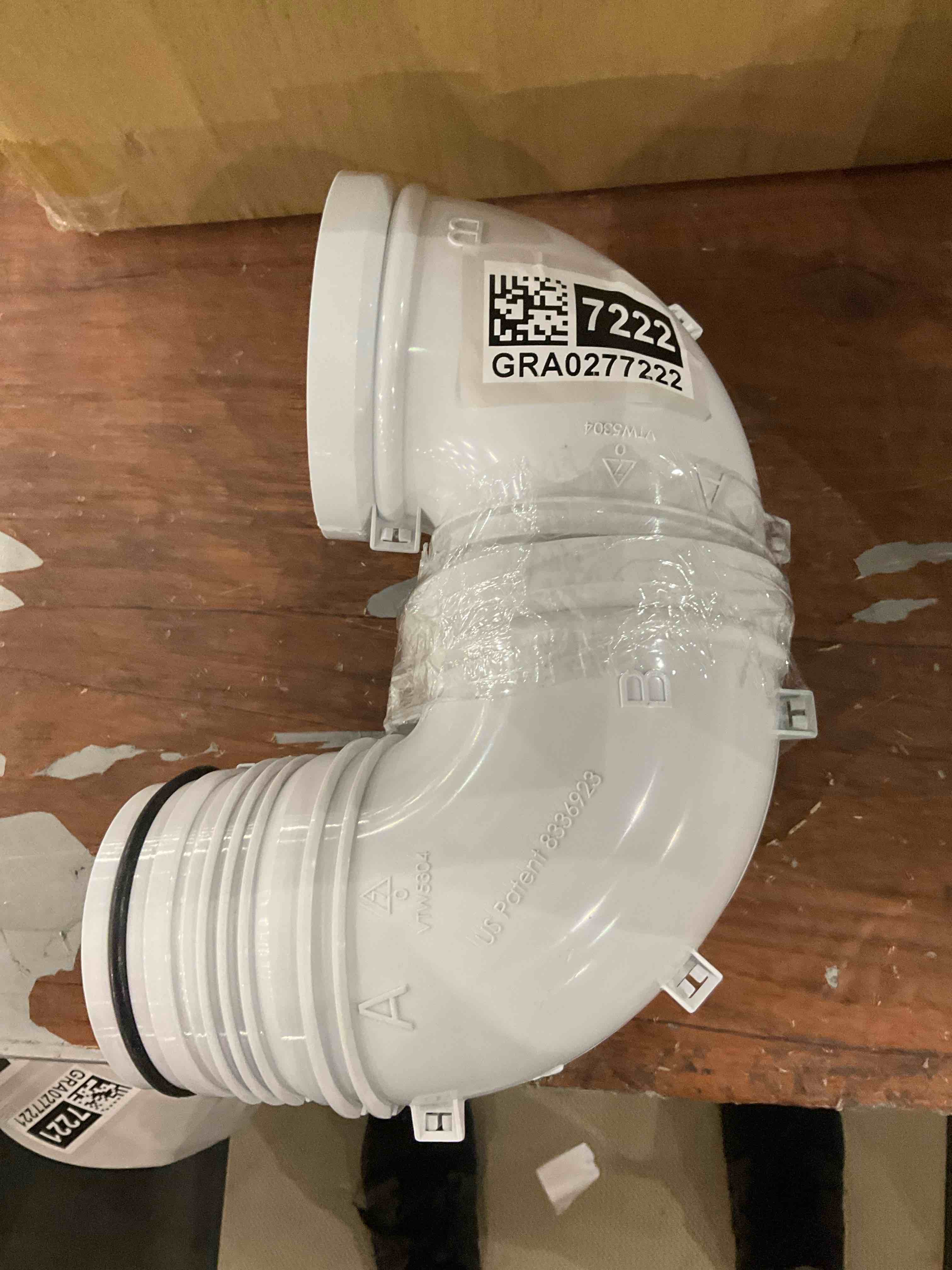 4 Inch 90 Degree Dryer Dryer Duct Connector. 90 Degree Elbow Hose PVC