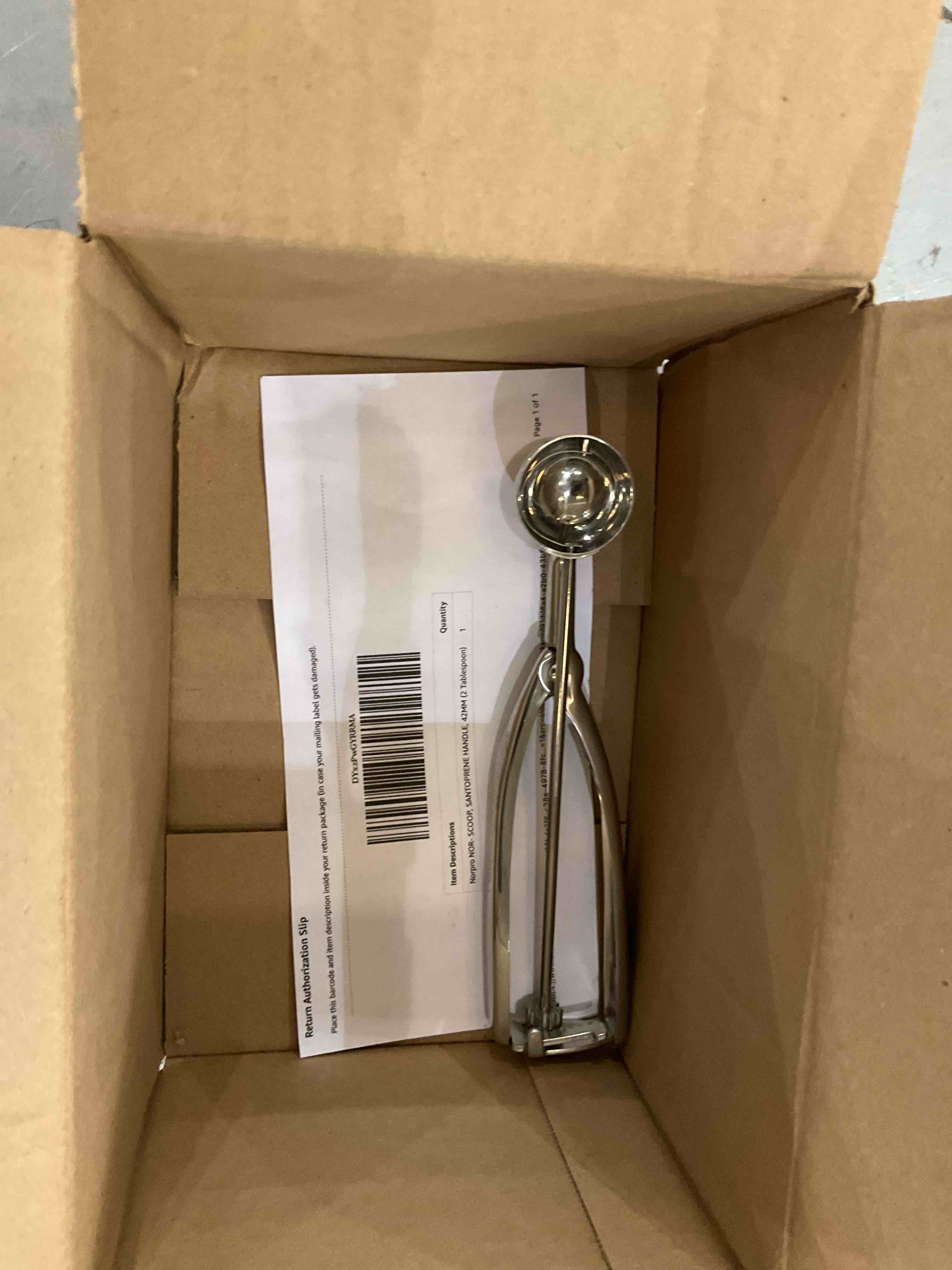 Norpro NOR SCOOP, SANTOPRENE HANDLE, 42MM (2 Tablespoon)