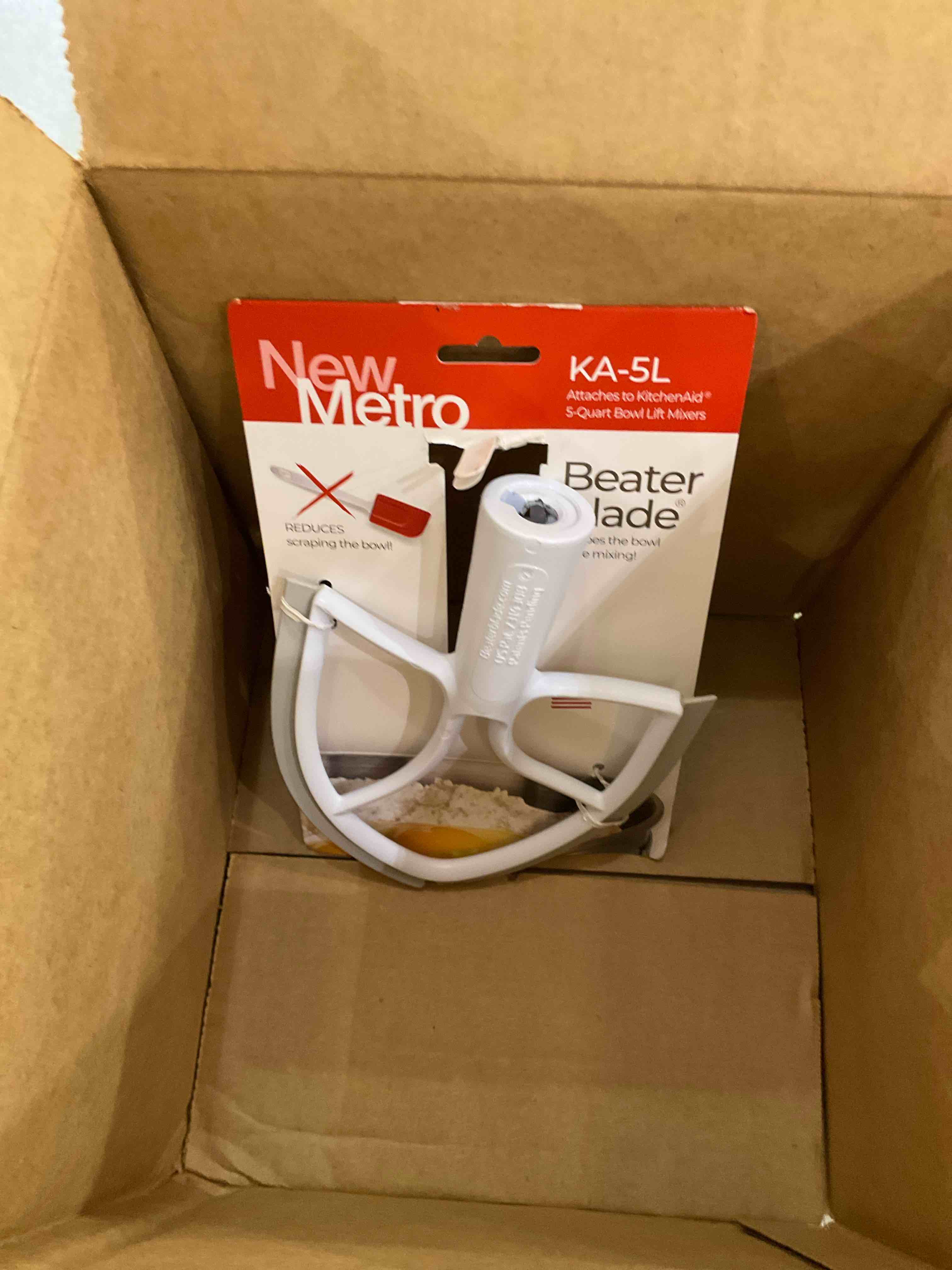 New Metro KA5L Original Beater Blade Works w/ Most KitchenAid 5 Qt