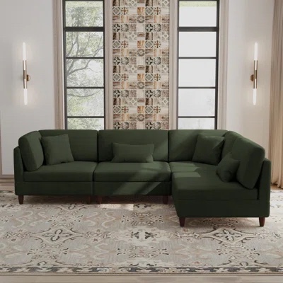 armless chair sectional 