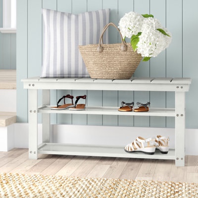 shoe rack bench