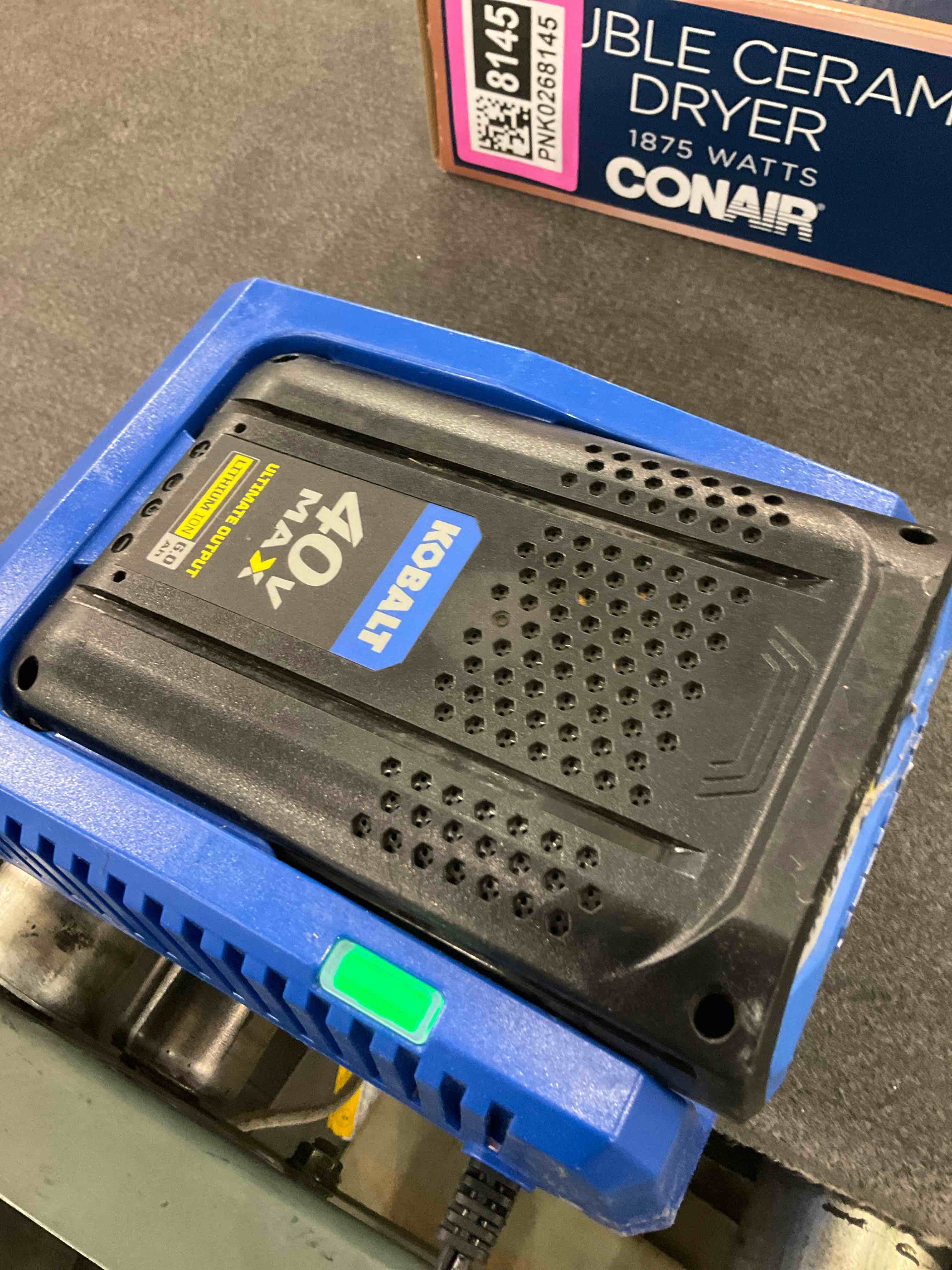 Kobalt 40 V 2.0 AH battery and charger