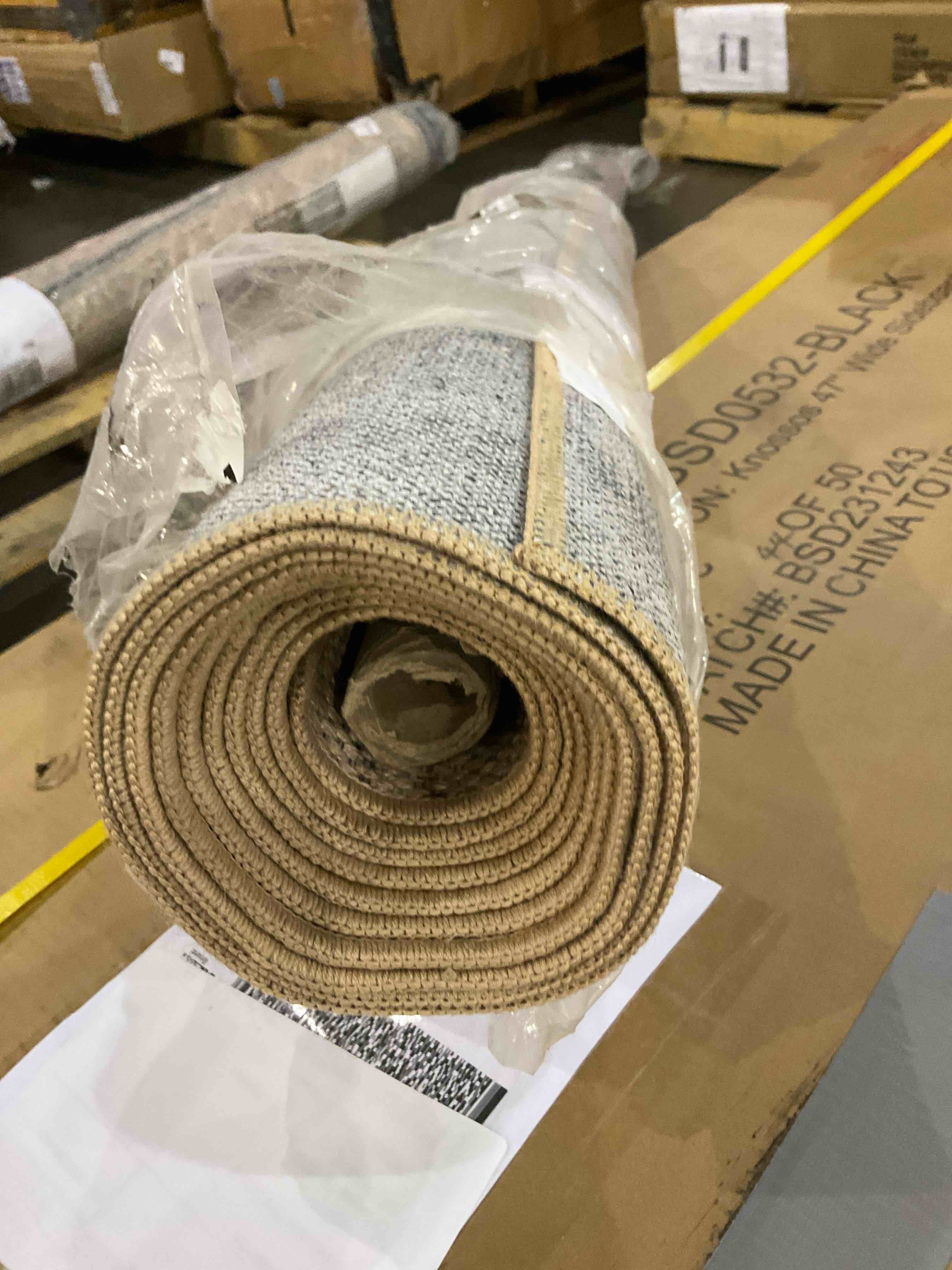 Dora Khaki Machine Washable Area Rug