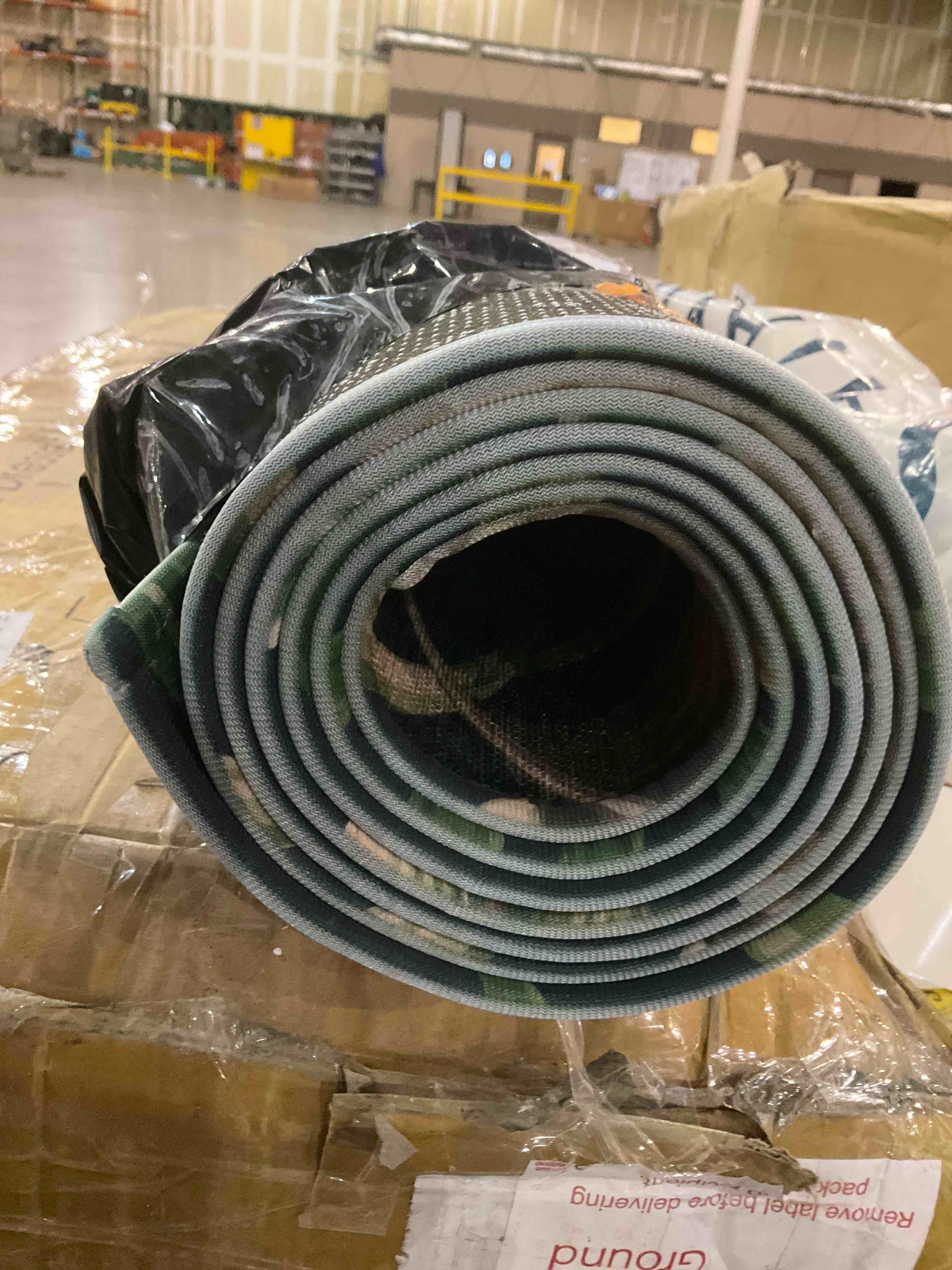 Braggs Indoor/Outdoor Area Rug with Non-Slip Backing