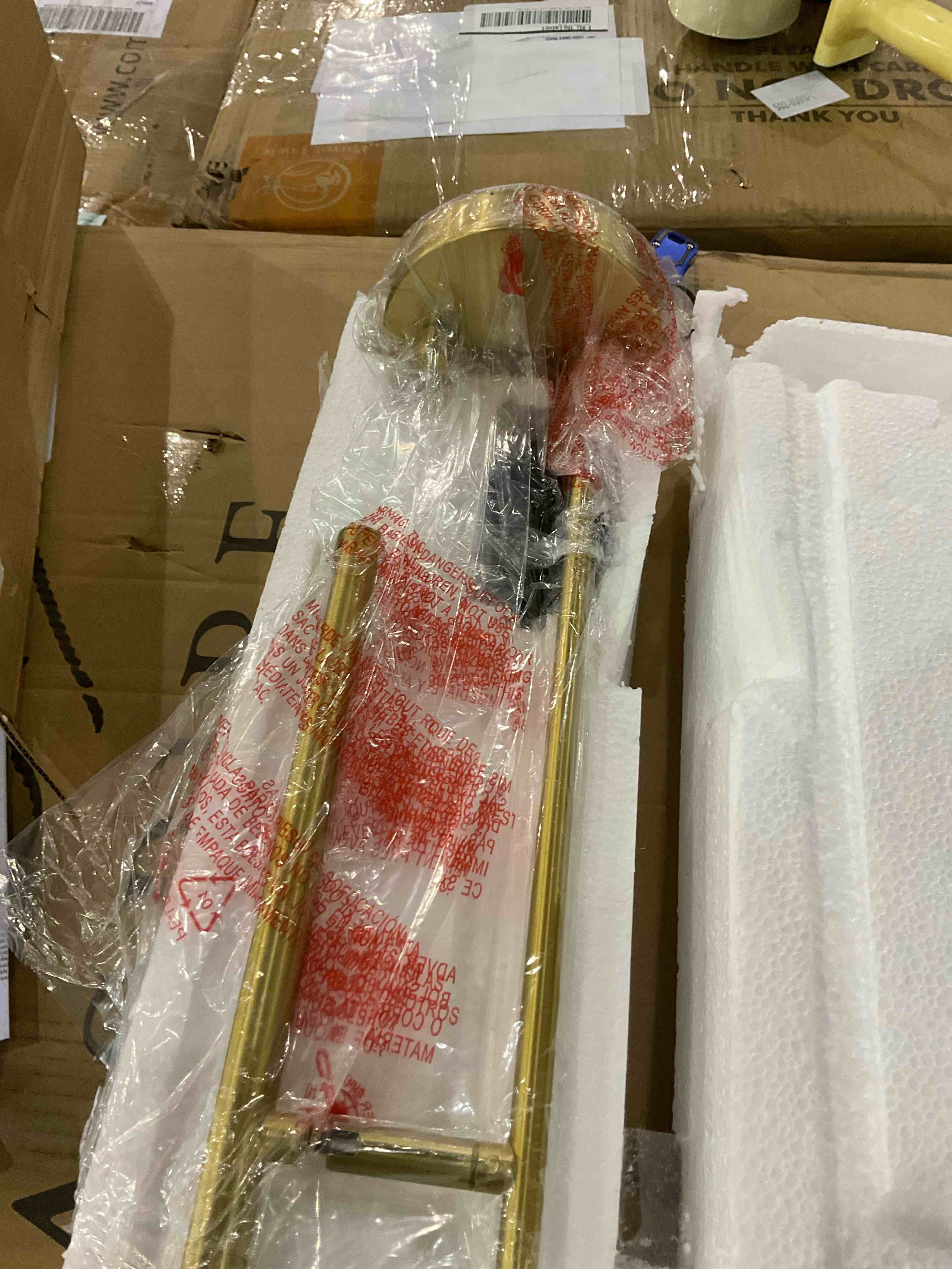 15'' Brass Desk Lamp