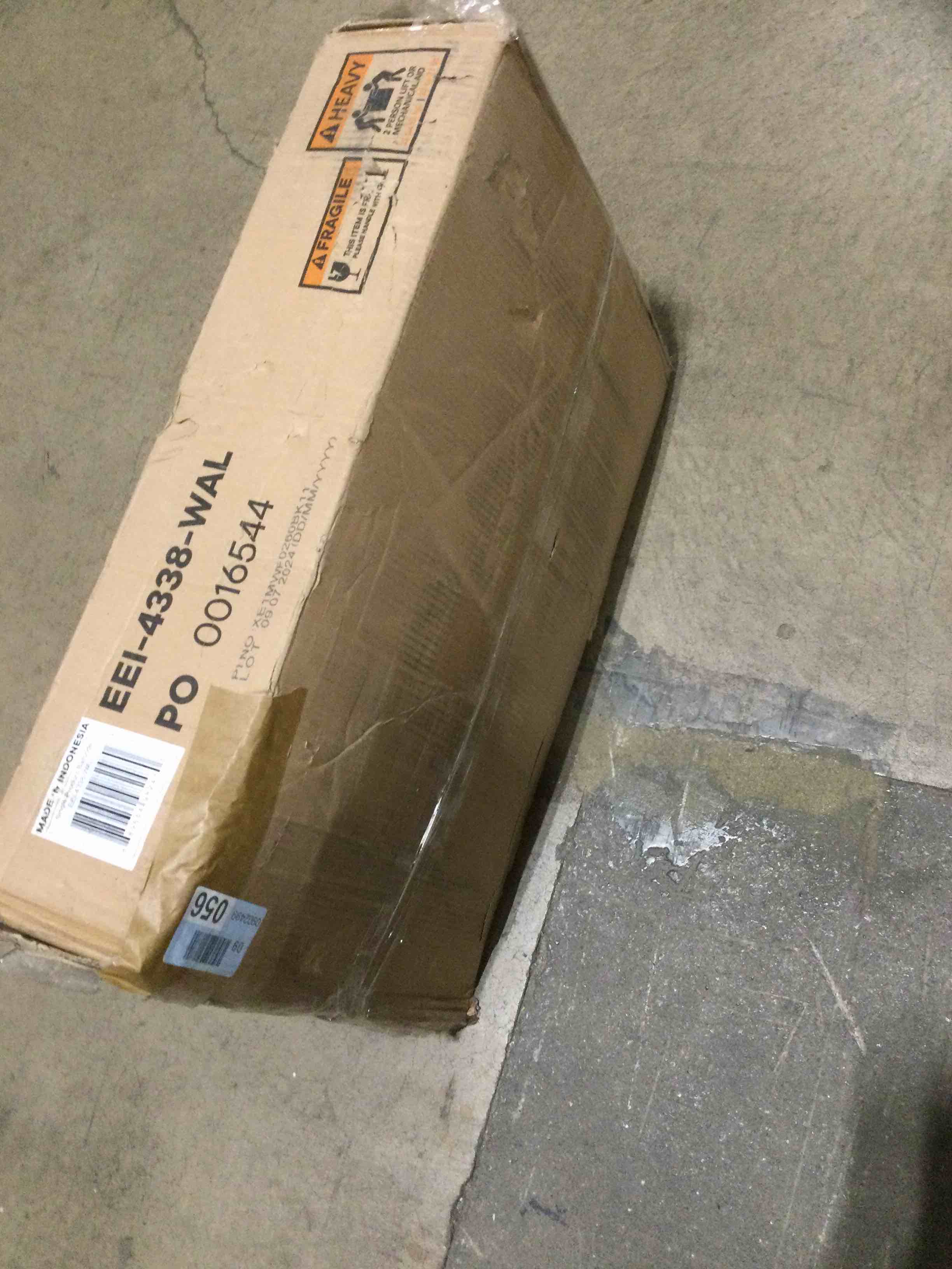 Modway Render 23.5" Wall Mounted Single Bathroom Vanity Base Only