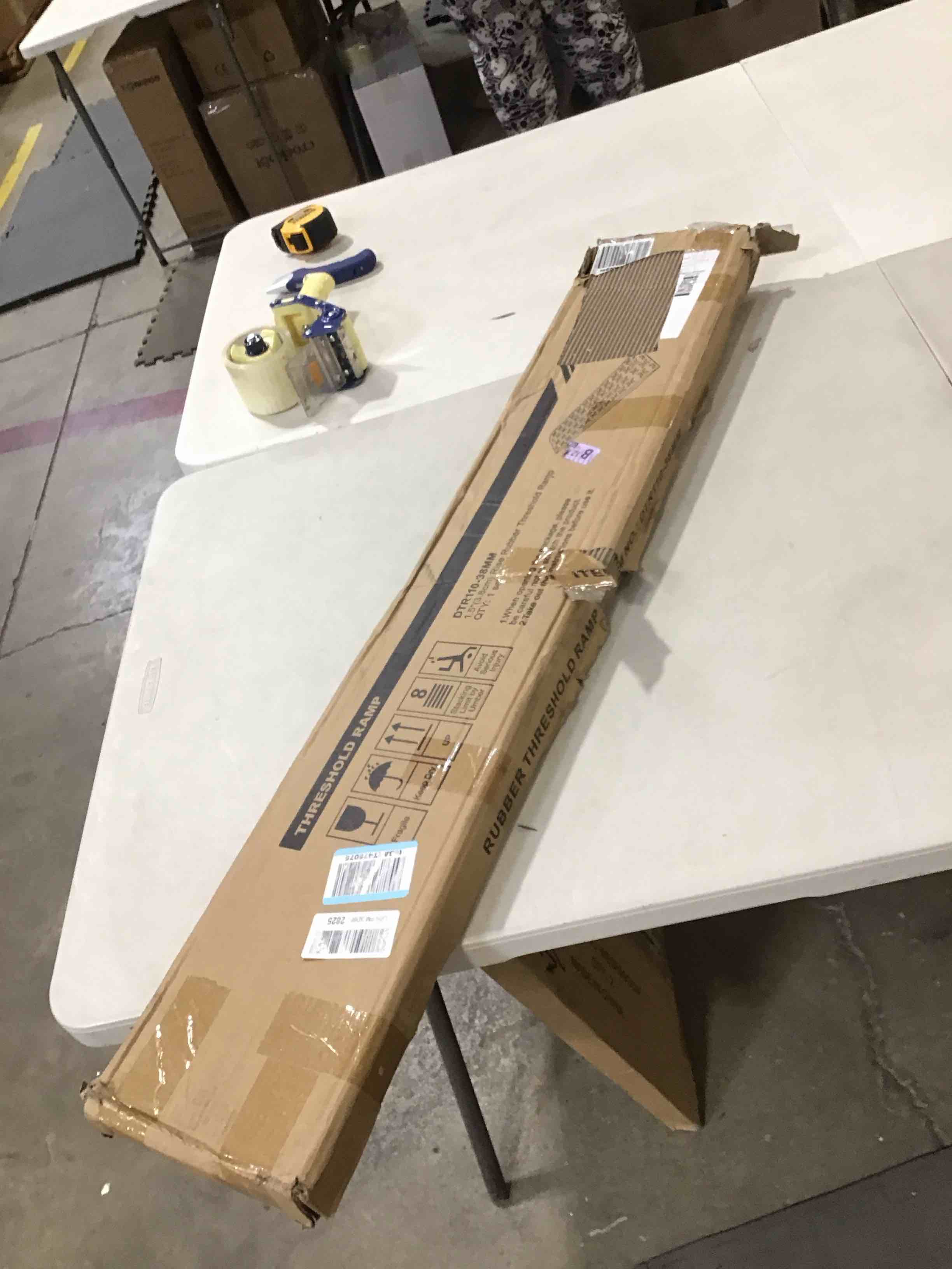 1.5 inch rise rubber threshold ramp