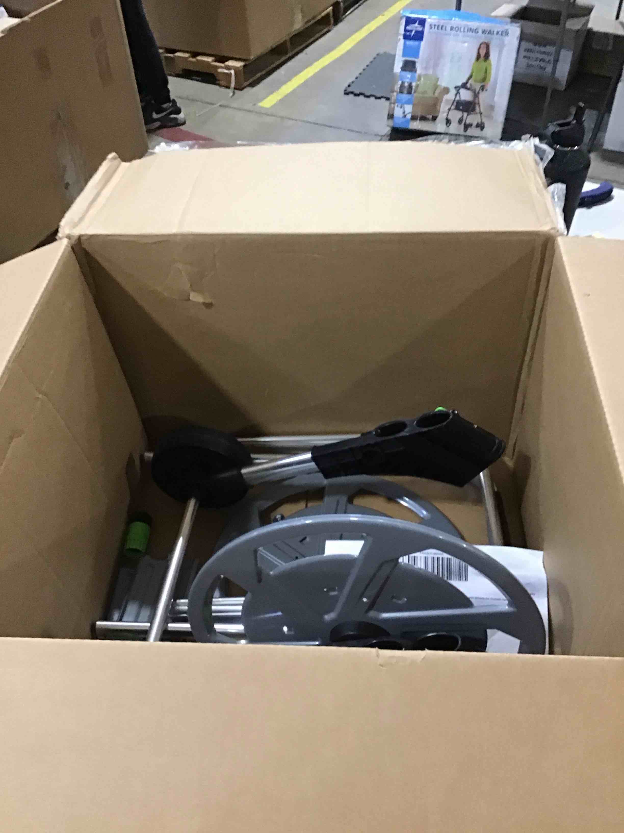 yestar garden hose reel portable