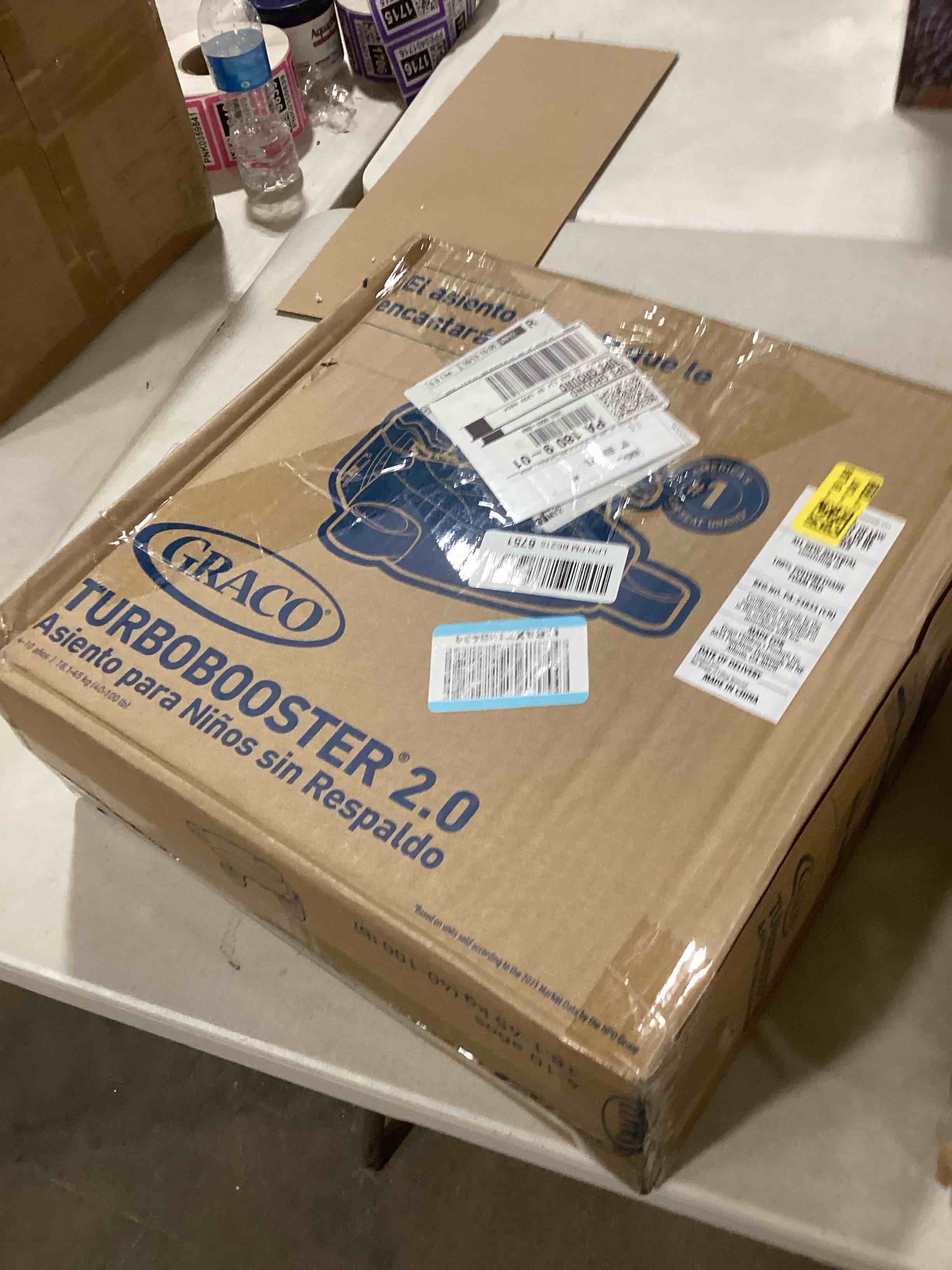 Graco TurboBooster 2.0 Backless Booster Car Seat, Denton