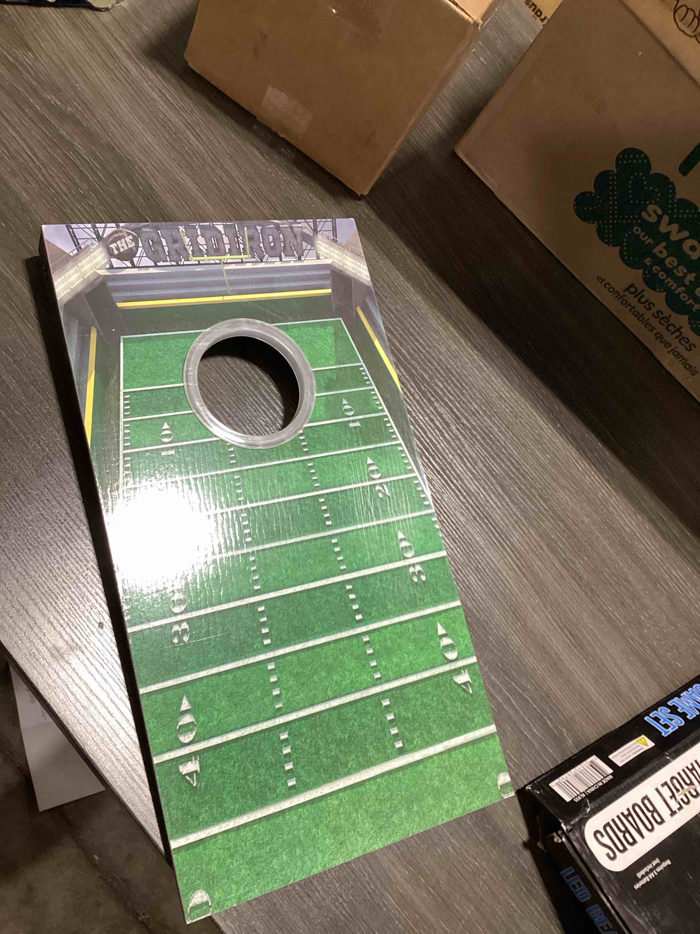 Condition photo showing New/Like New for led bean bag toss game set
