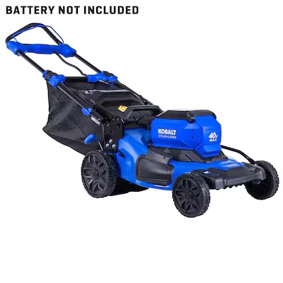 kobalt gen4 40-volt, 20-in push battery walk mower