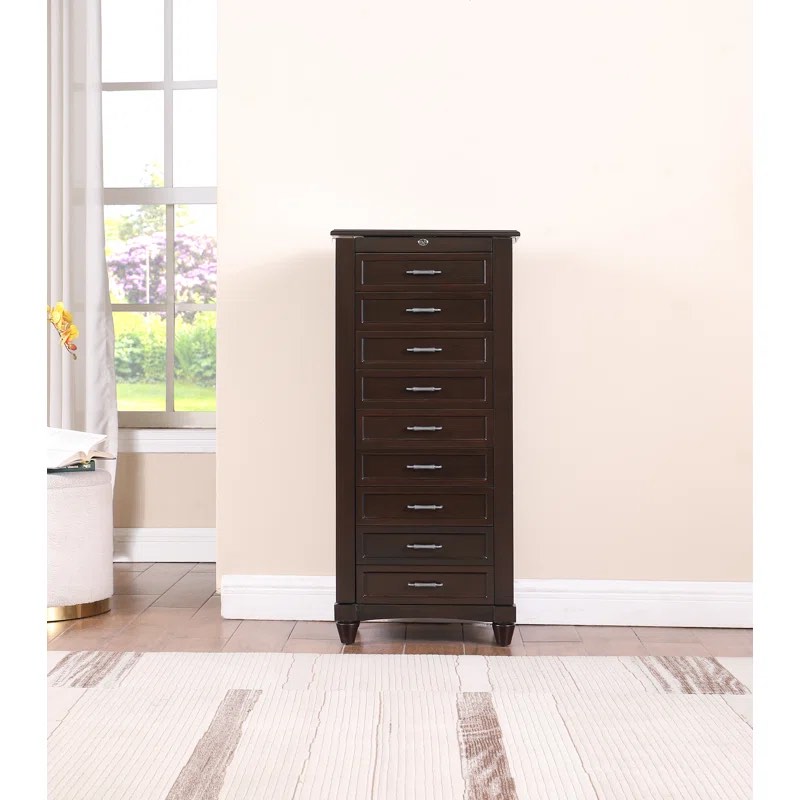 Joseph 19'' Wide Free-Standing Jewelry Armoire