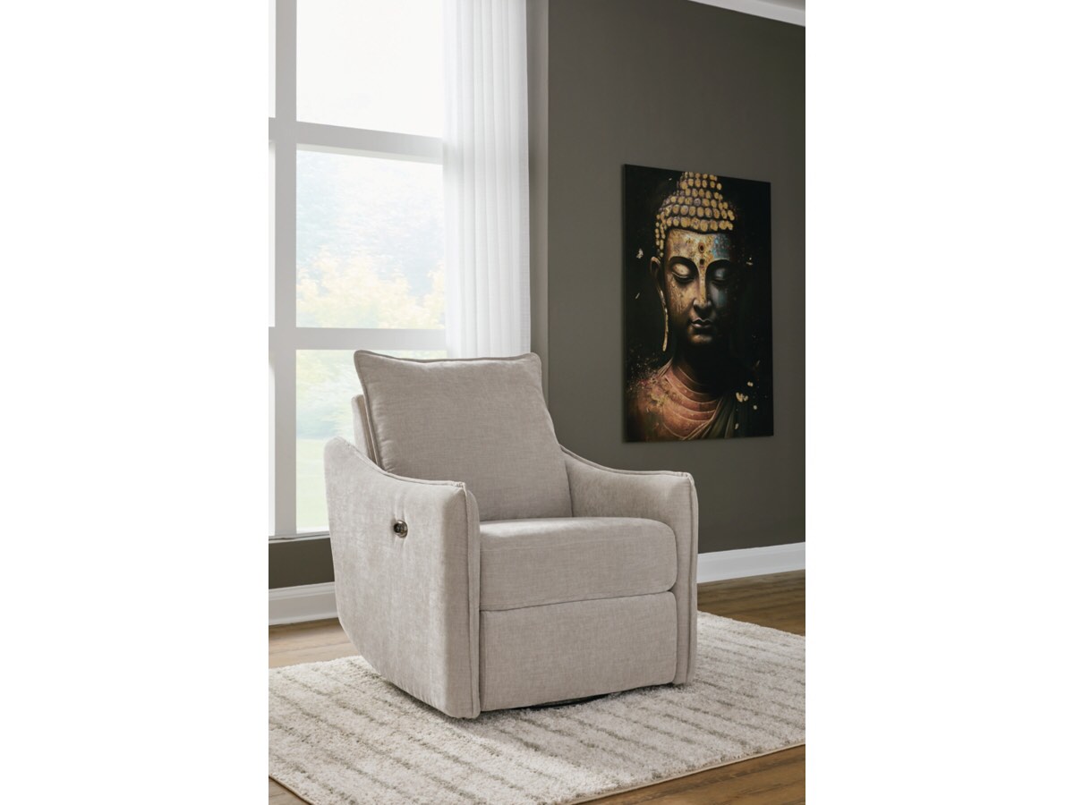 Mcburg Swivel Power Recliner 