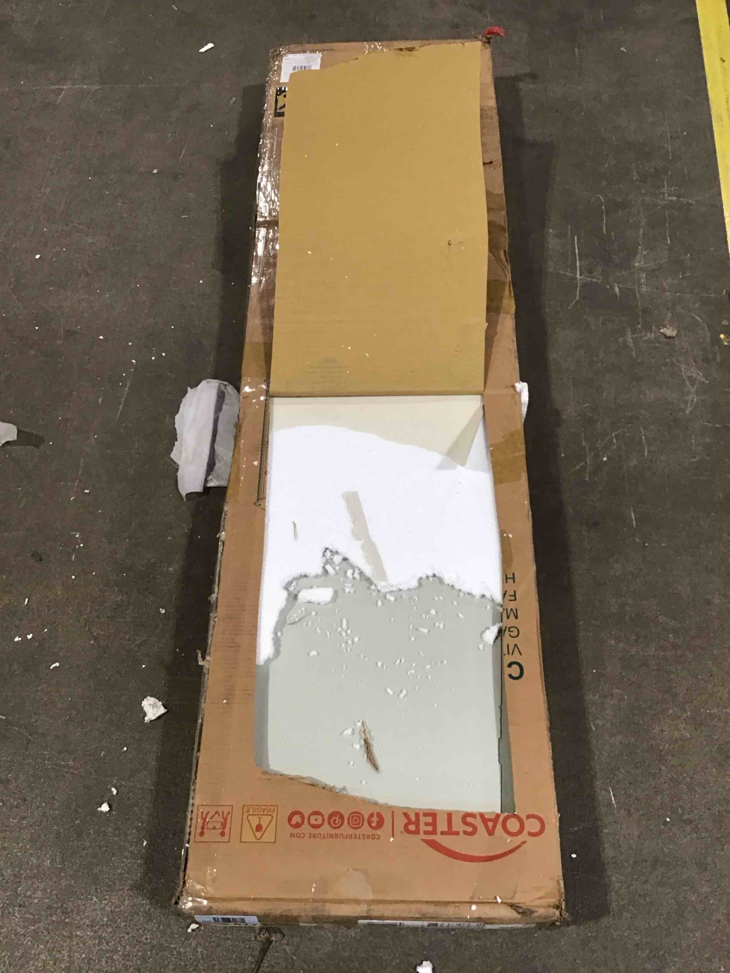 Condition photo showing Good Condition for Bensu Upholstered platform bed size queen